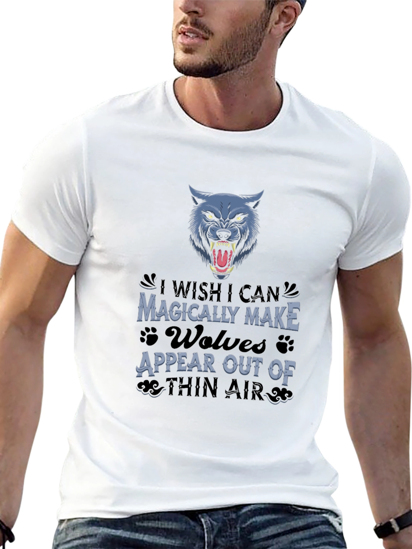 Wolf T-Shirt - Magically Make Wolves Appear