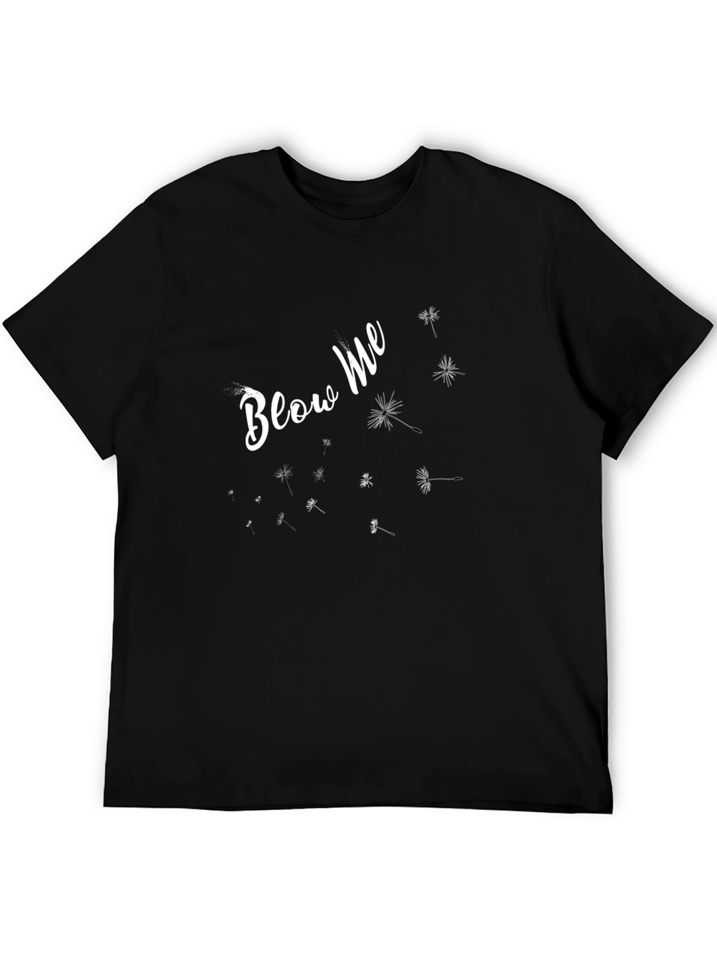 Blow Me Dandelion T-Shirt - Trendy Graphic Tee