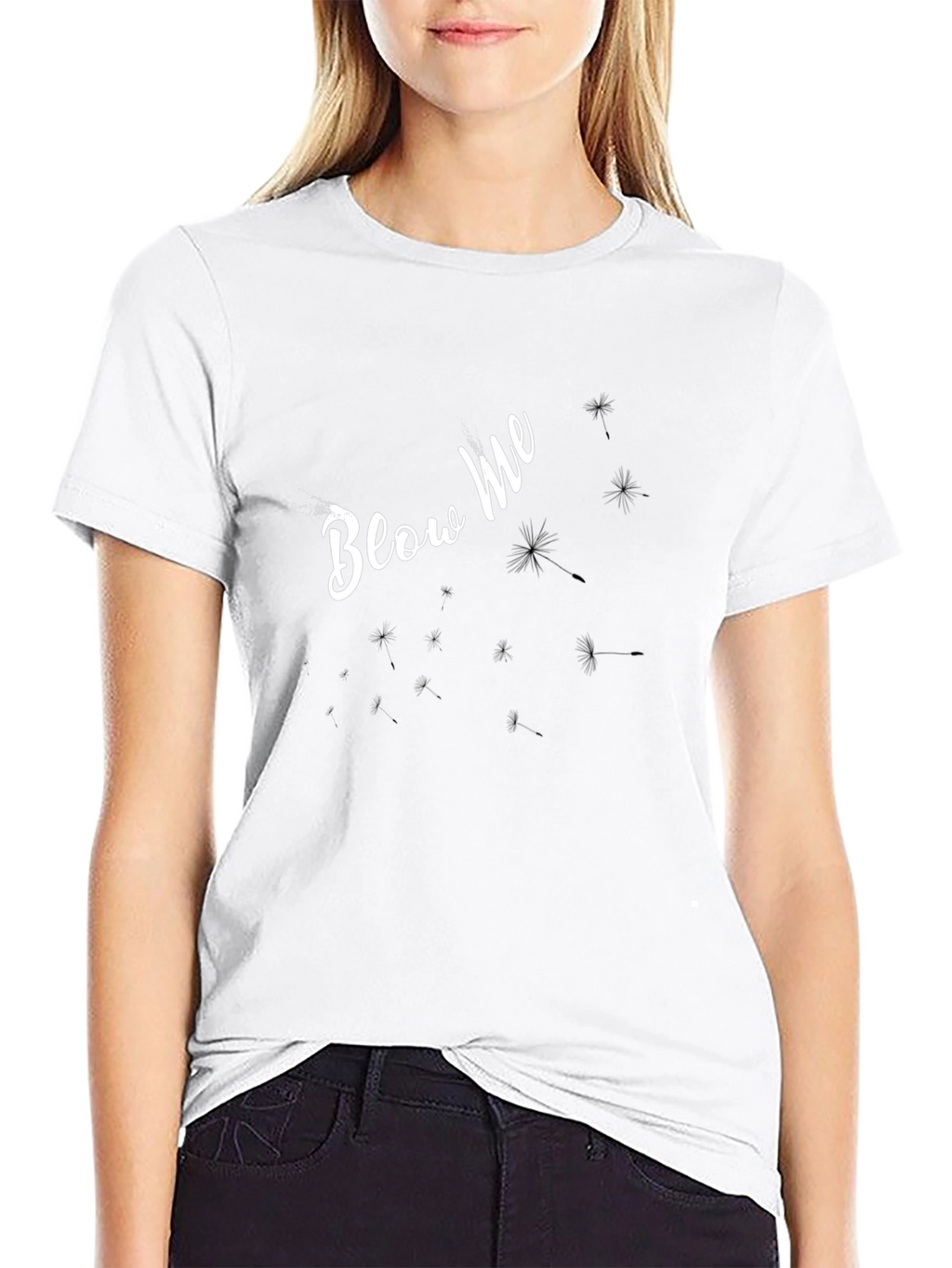 Blow Me Dandelion T-Shirt - Trendy Graphic Tee