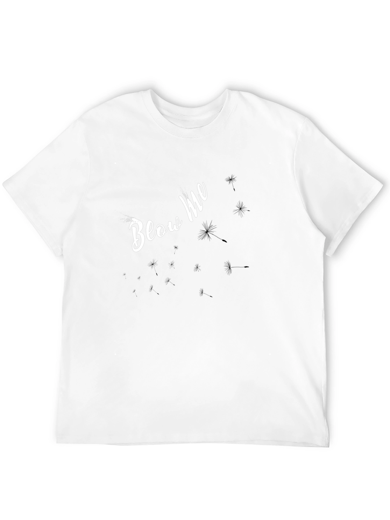 Blow Me Dandelion T-Shirt - Trendy Graphic Tee
