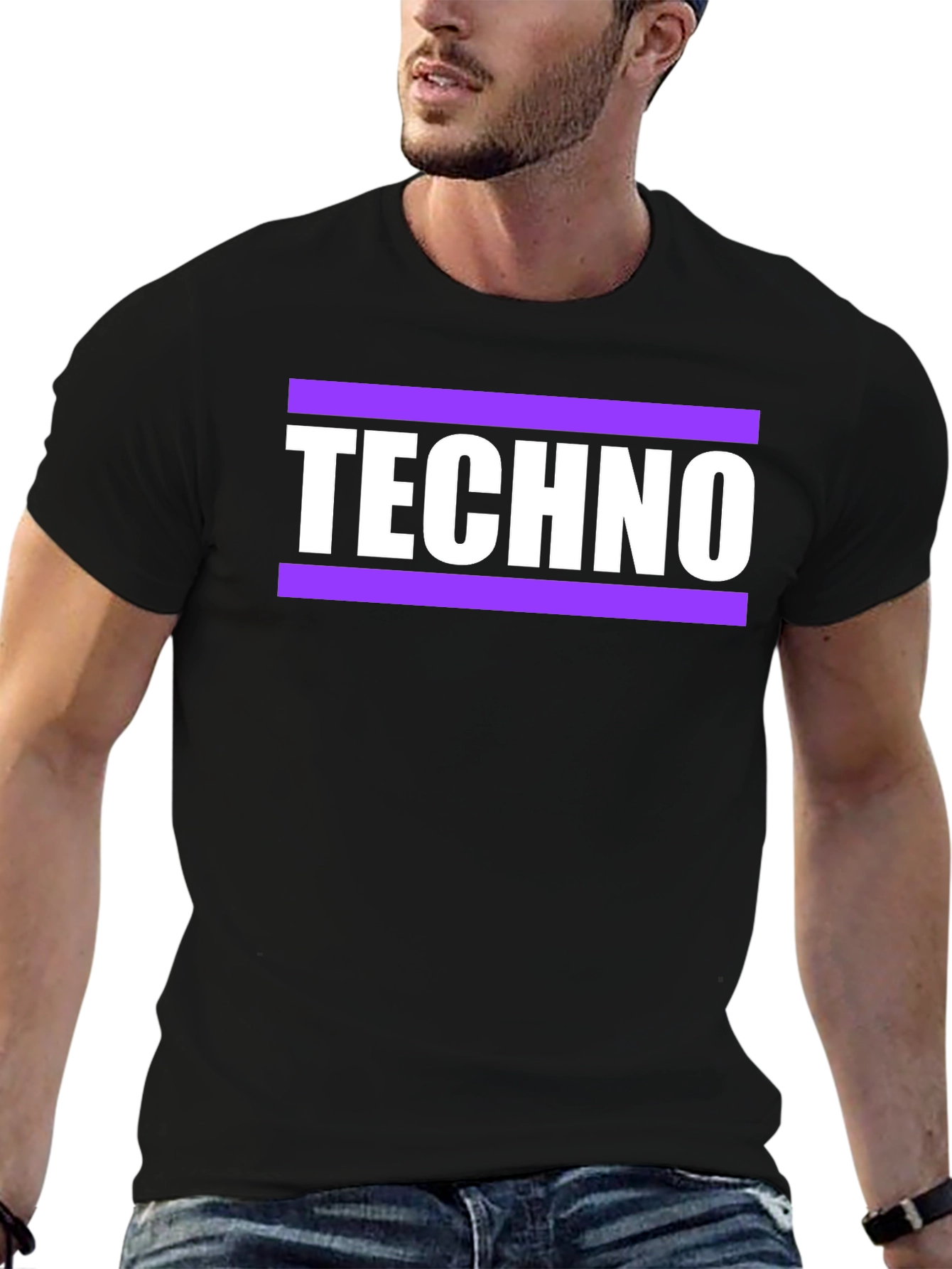 Techno T-Shirt - Stylish Graphic Tee