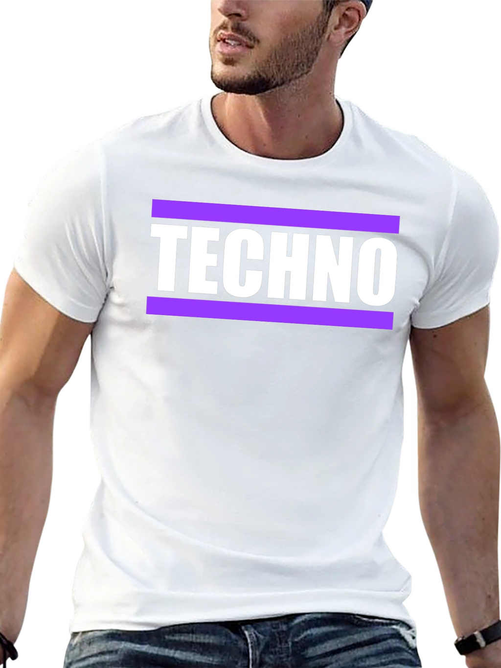 Techno T-Shirt - Stylish Graphic Tee