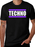 Techno T-Shirt - Stylish Graphic Tee