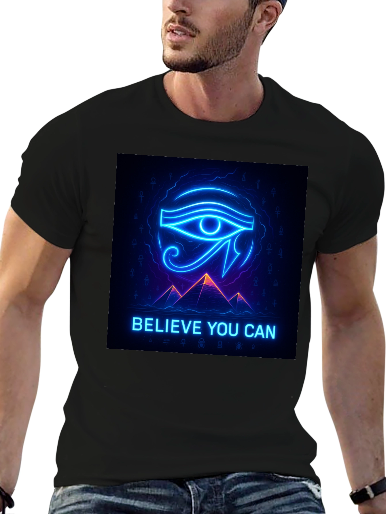 Believe You Can Egyptian Eye T-Shirt