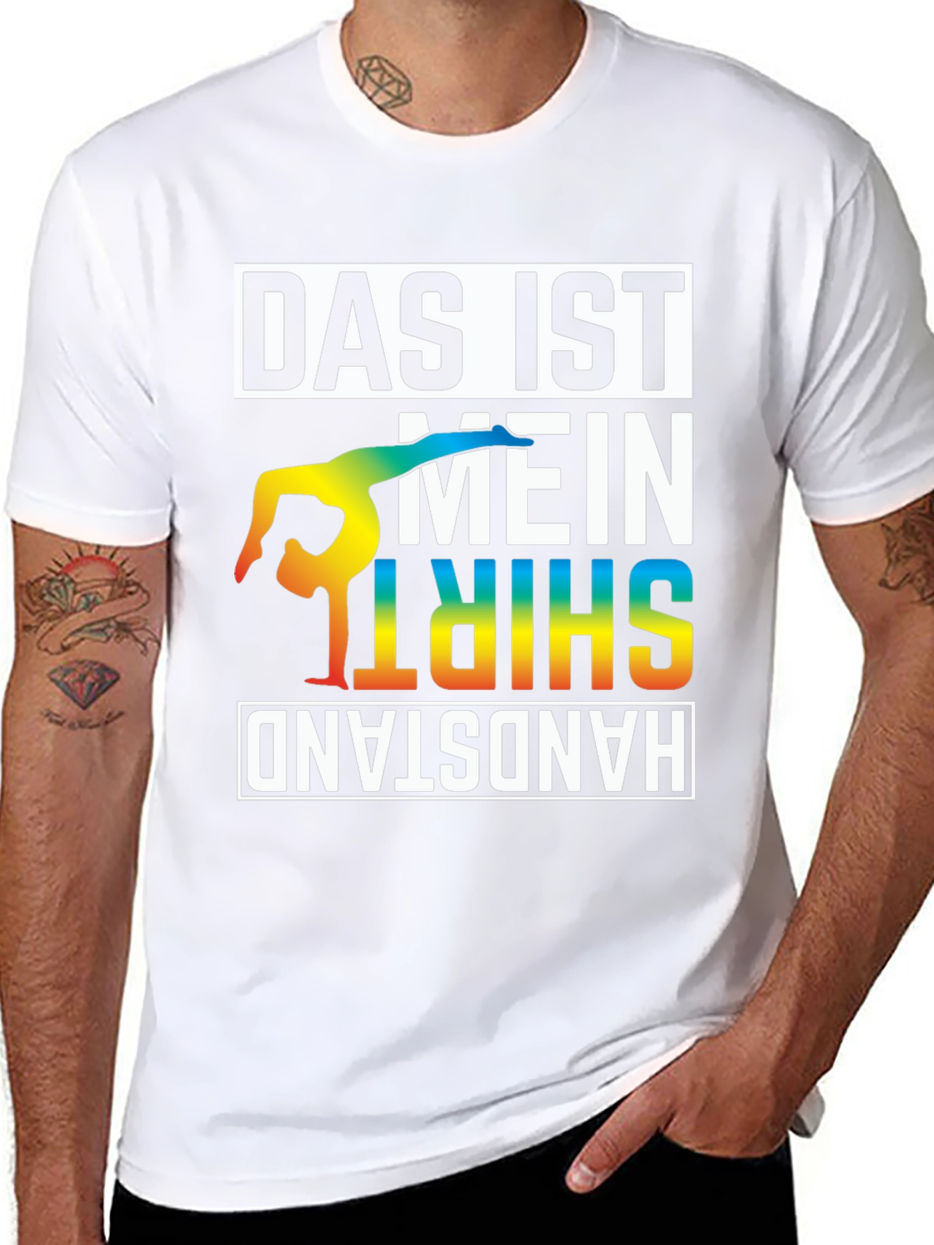 Das Ist Mein Handstand Shirt - Gymnastics Tee
