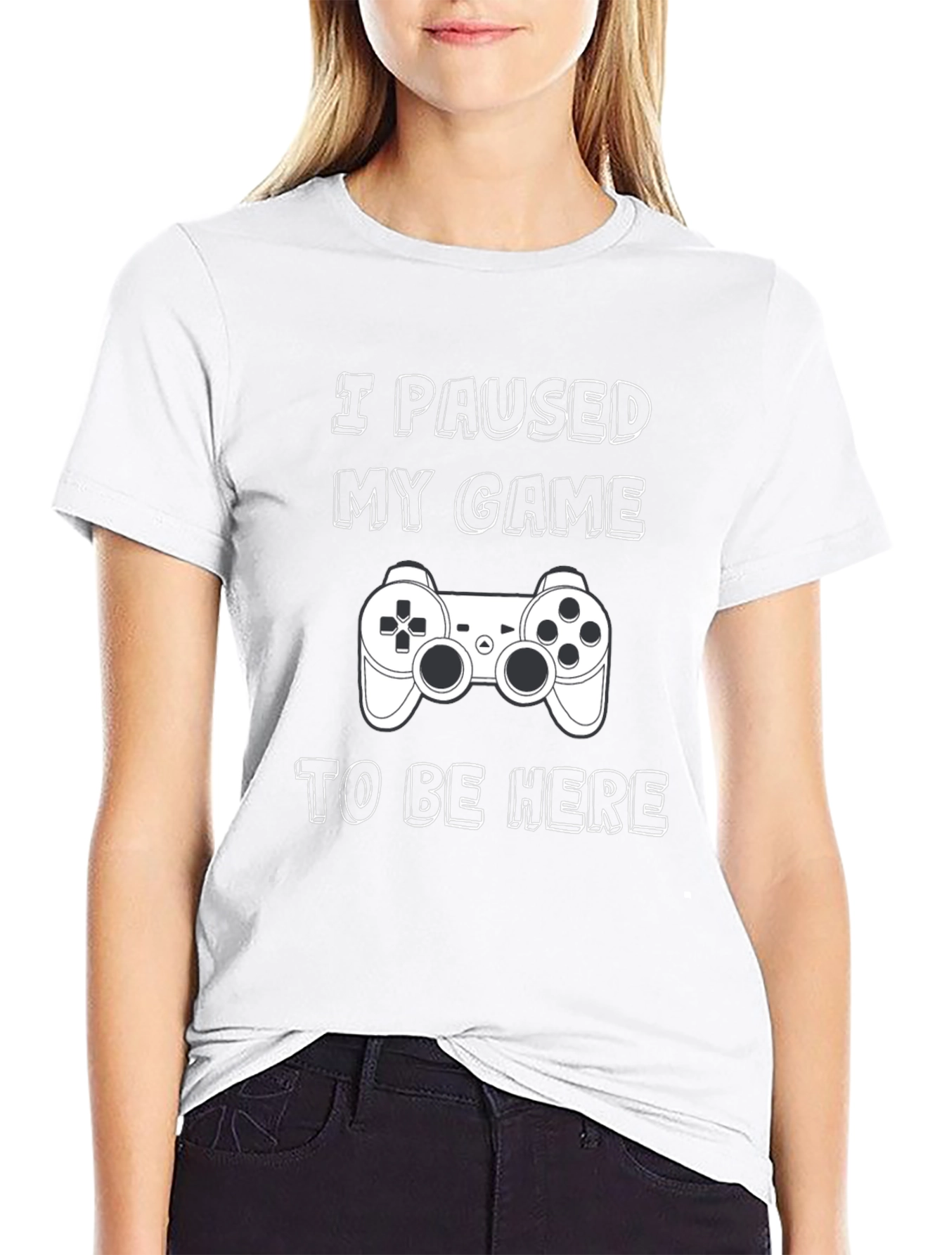 Gamer T-Shirt: I Paused My Game