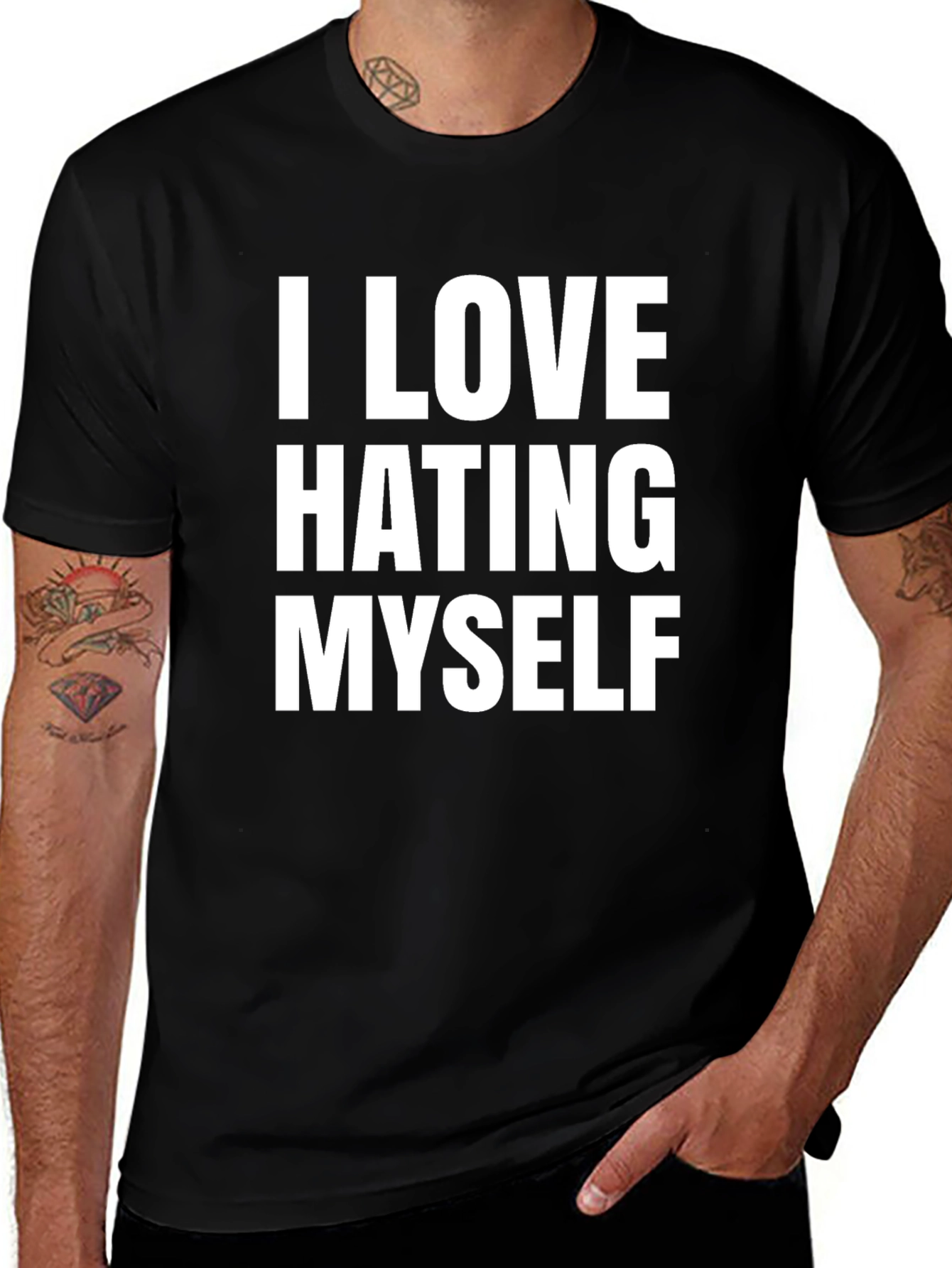 I Love Hating Myself Graphic Tee