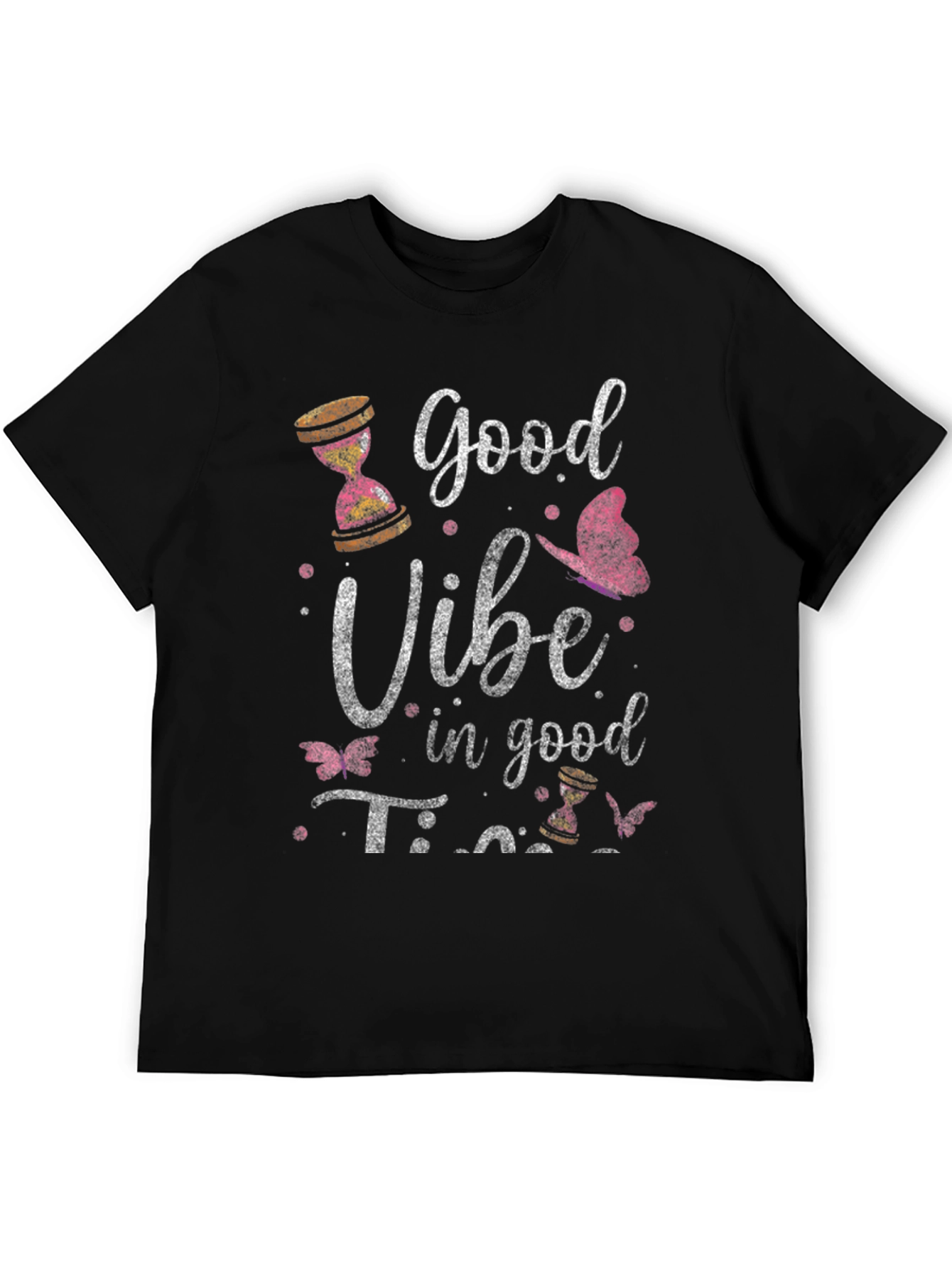 Good Vibes Graphic Tee - Stylish Comfort