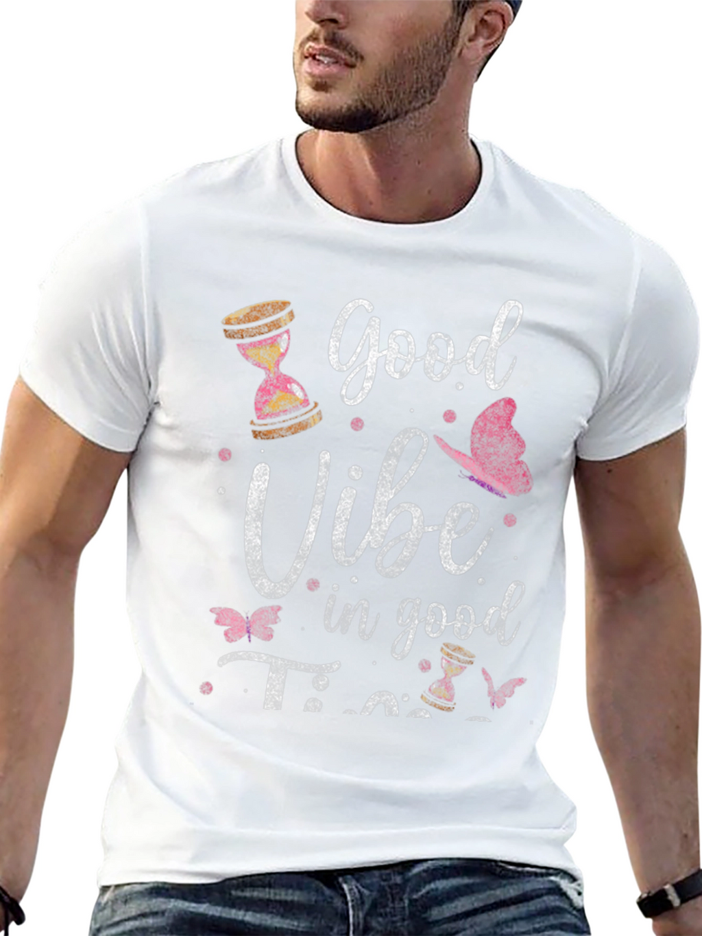 Good Vibes Graphic Tee - Stylish Comfort