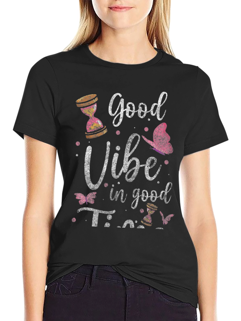 Good Vibes Graphic Tee - Stylish Comfort