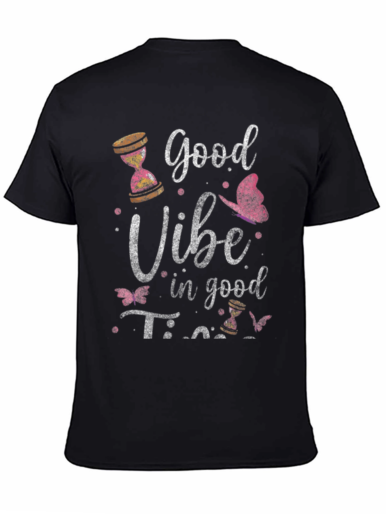 Good Vibes Graphic Tee - Stylish Comfort