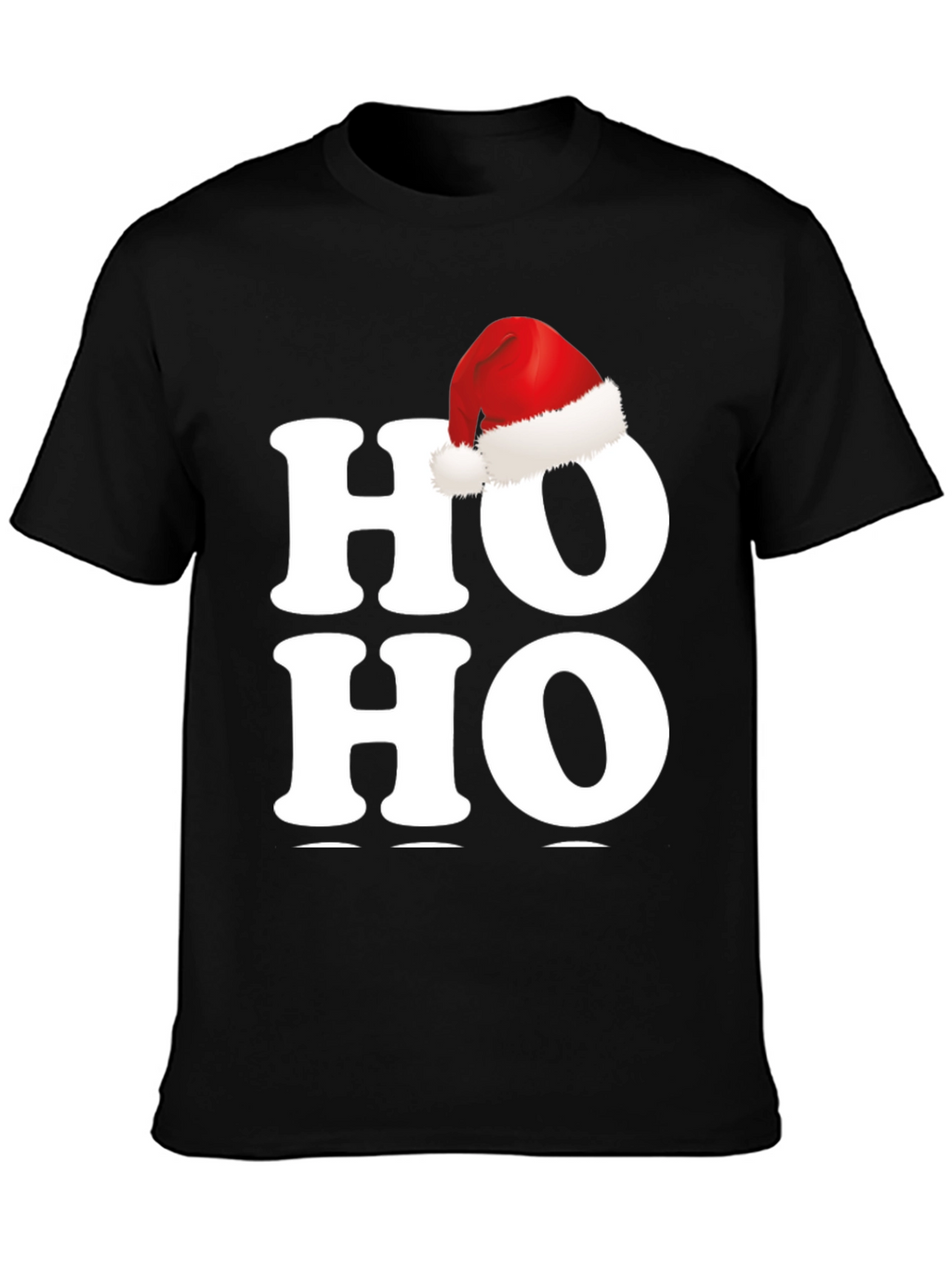 Festive Ho Ho Ho Christmas T-Shirt
