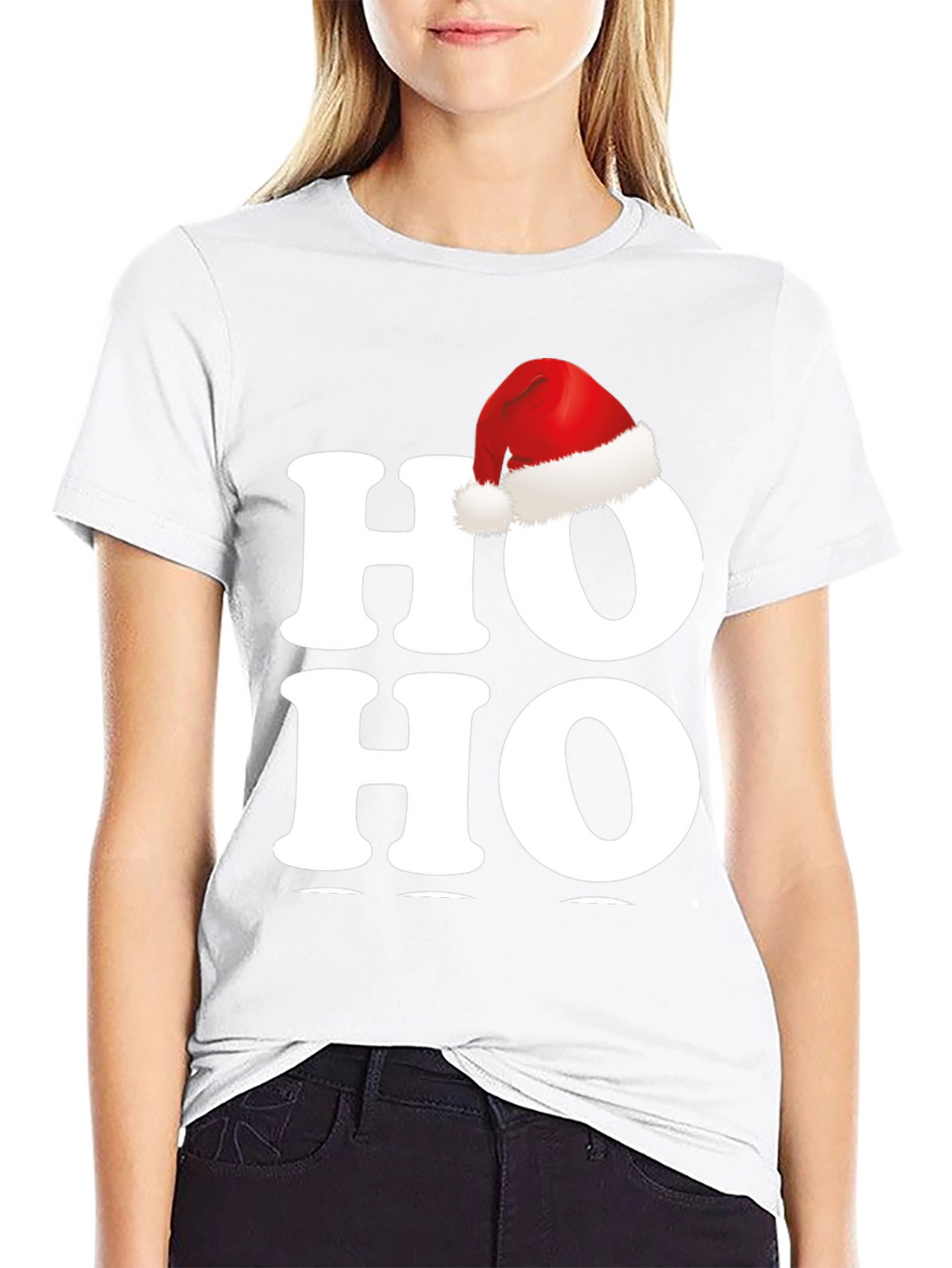 Festive Ho Ho Ho Christmas T-Shirt