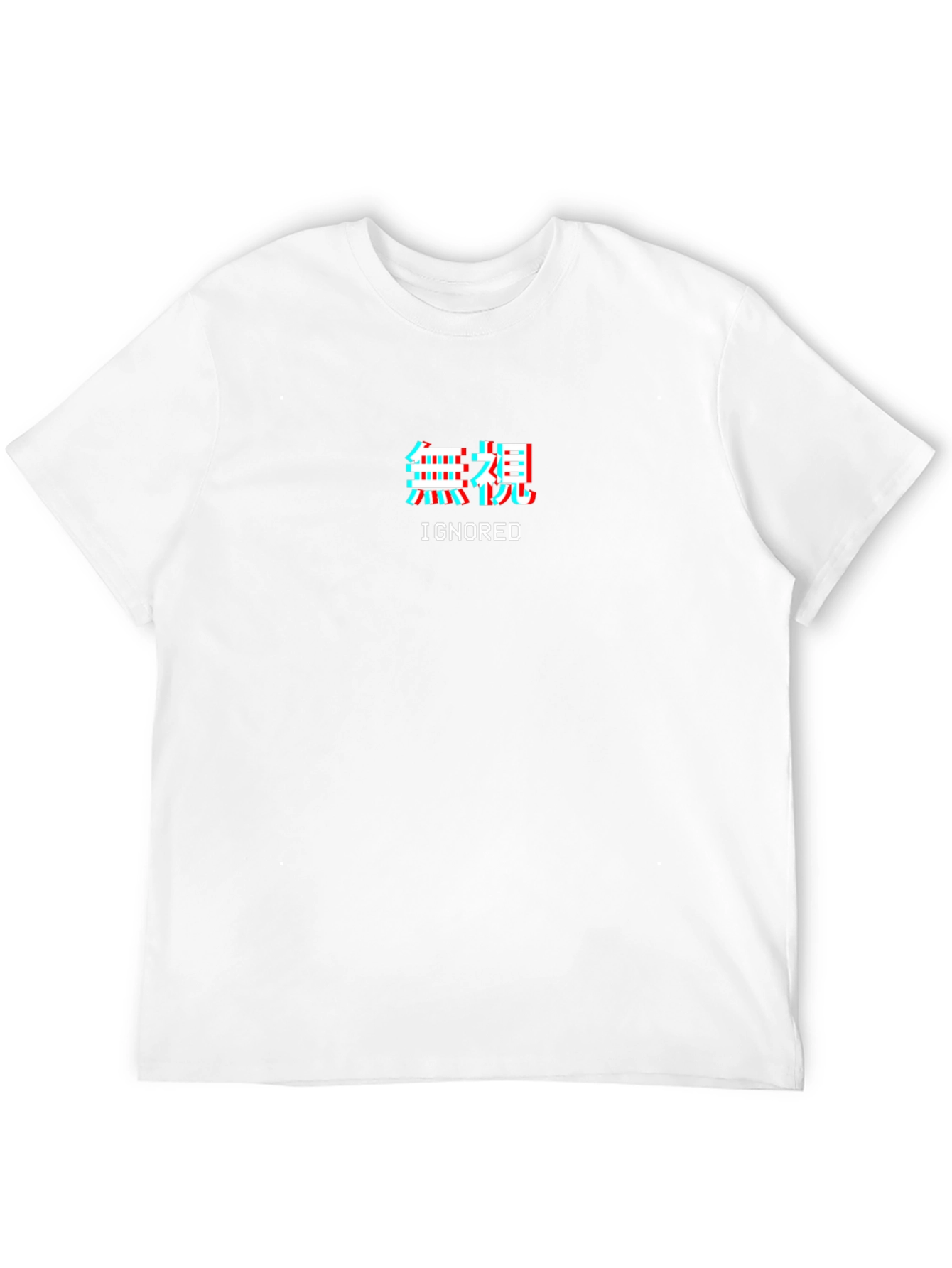 Ignored Graphic Tee - Black T-Shirt
