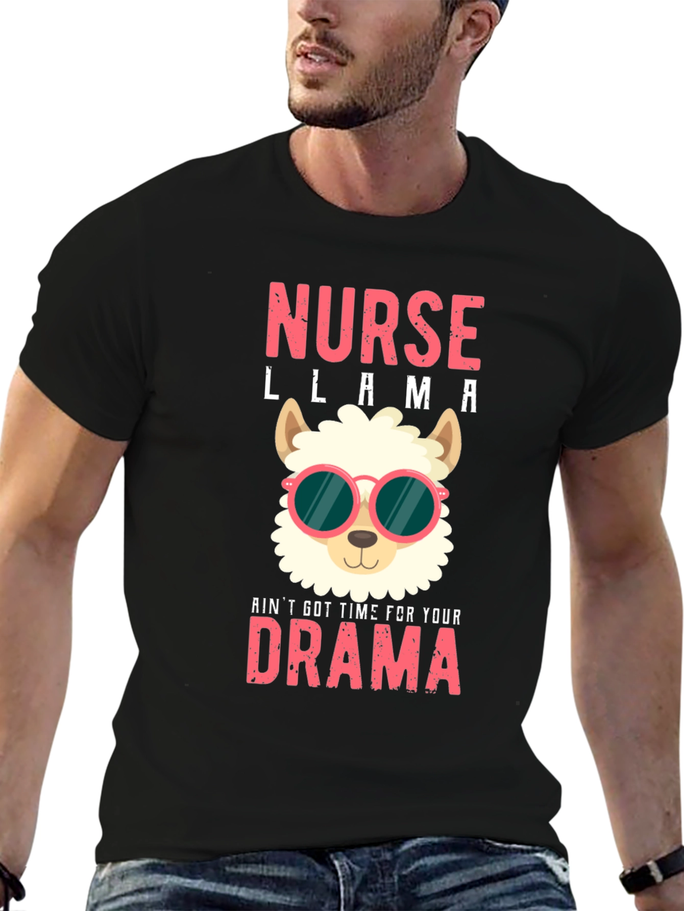Nurse Llama Drama T-Shirt