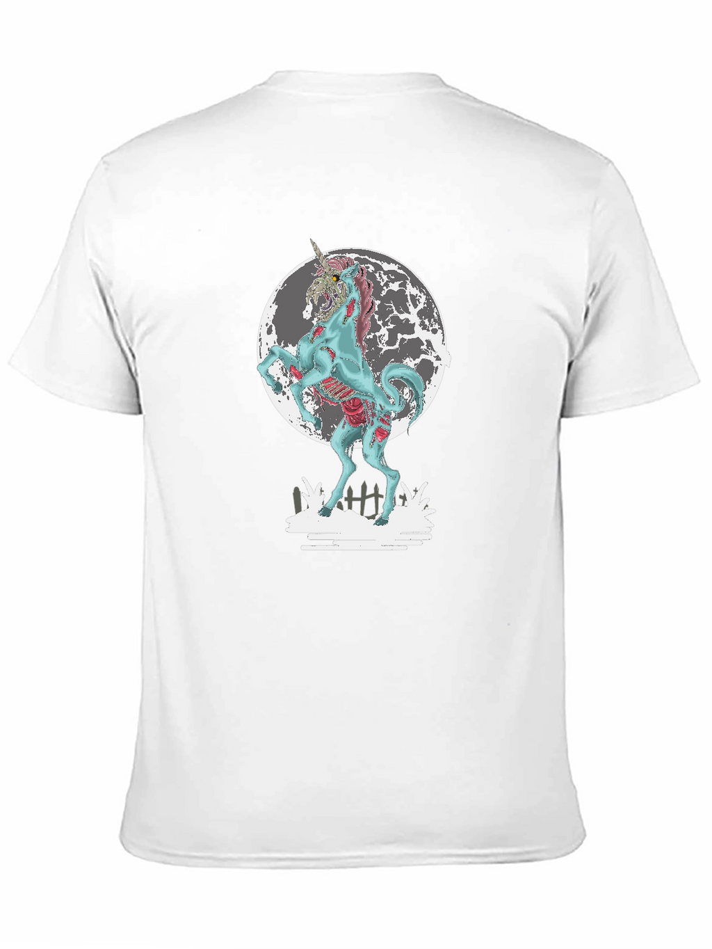 Zombie Unicorn Graphic T-Shirt