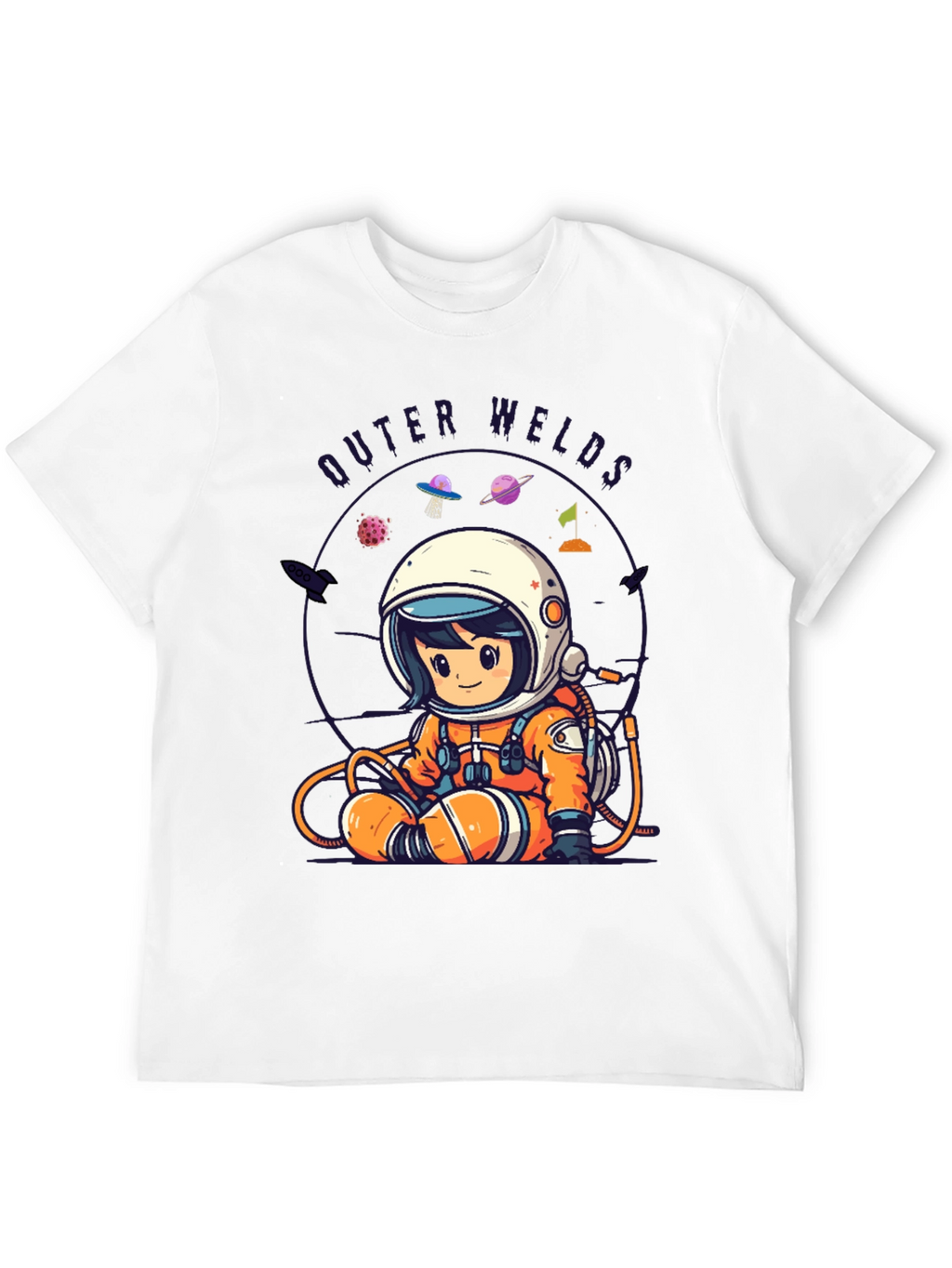 Outer Welds Astronaut Graphic Tee