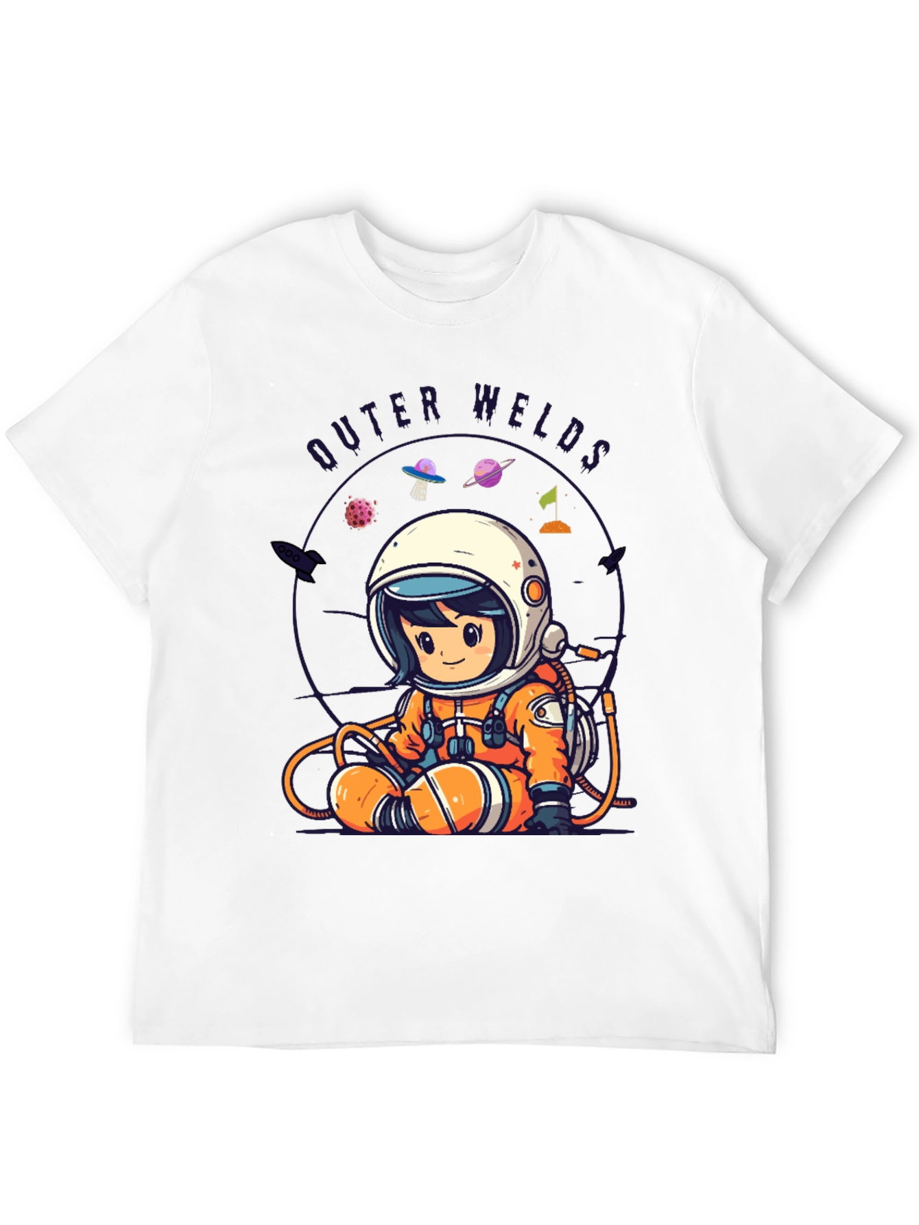 Outer Welds Astronaut Graphic Tee