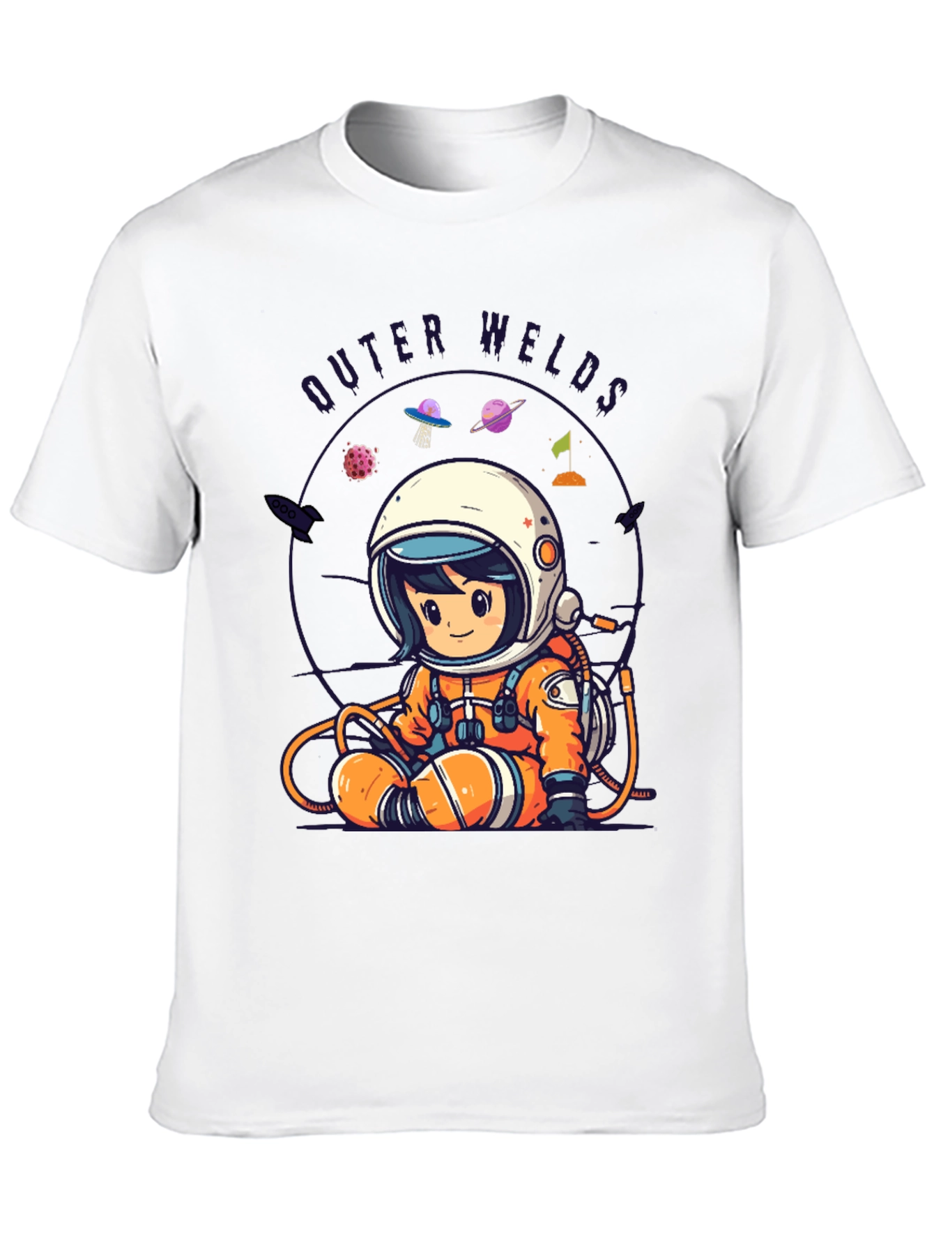 Outer Welds Astronaut Graphic Tee