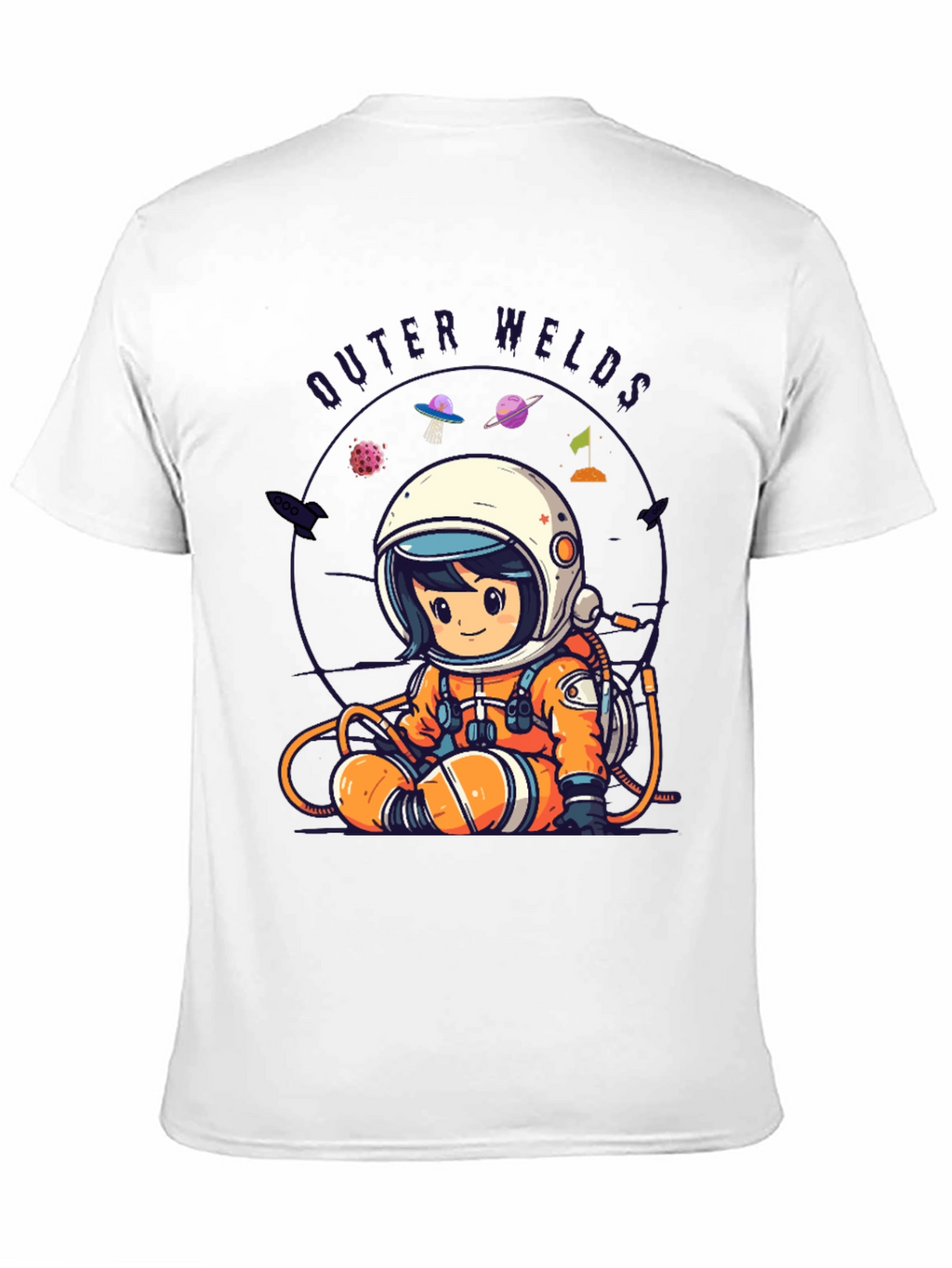Outer Welds Astronaut Graphic Tee