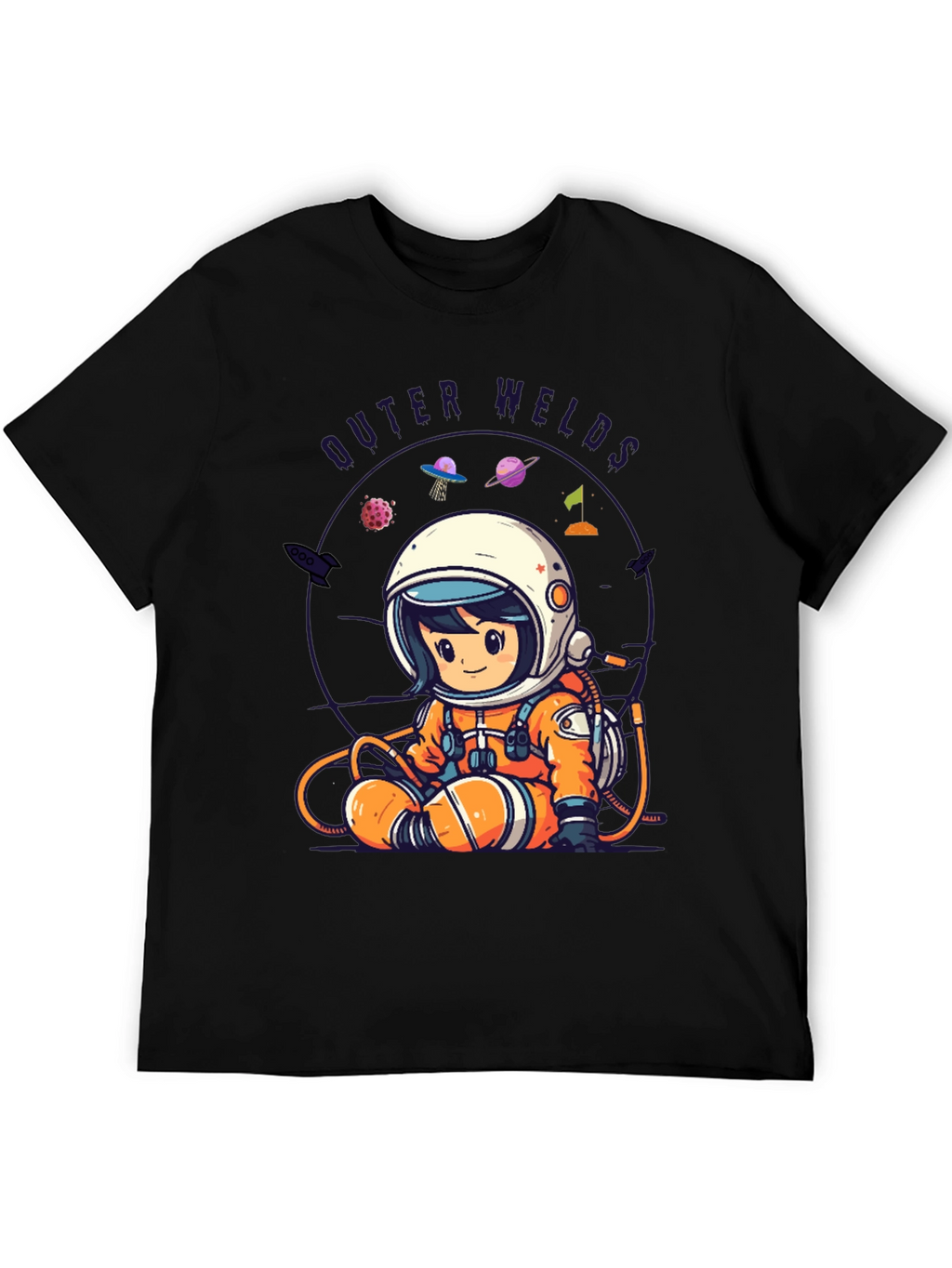 Outer Welds Astronaut Graphic Tee