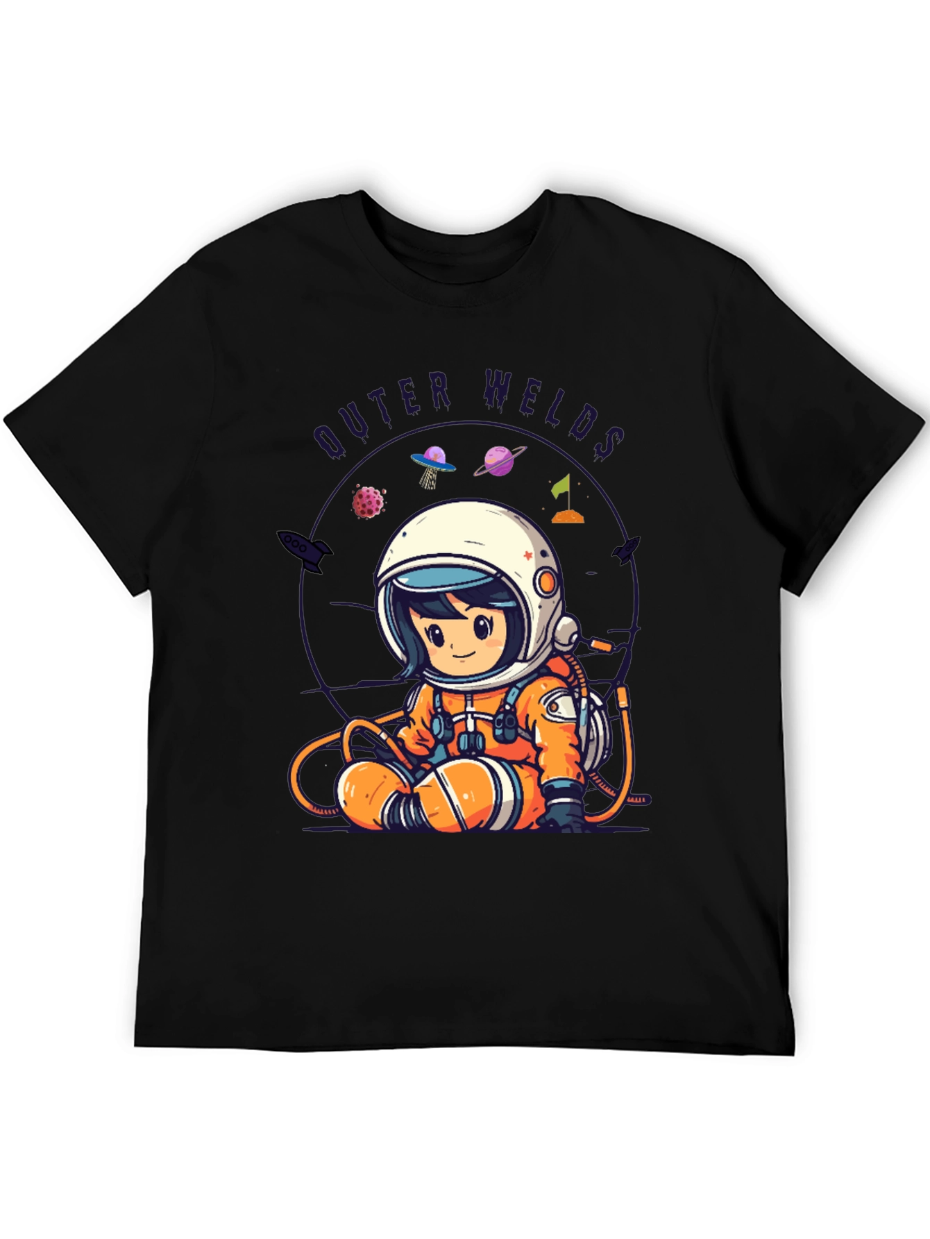 Outer Welds Astronaut Graphic Tee