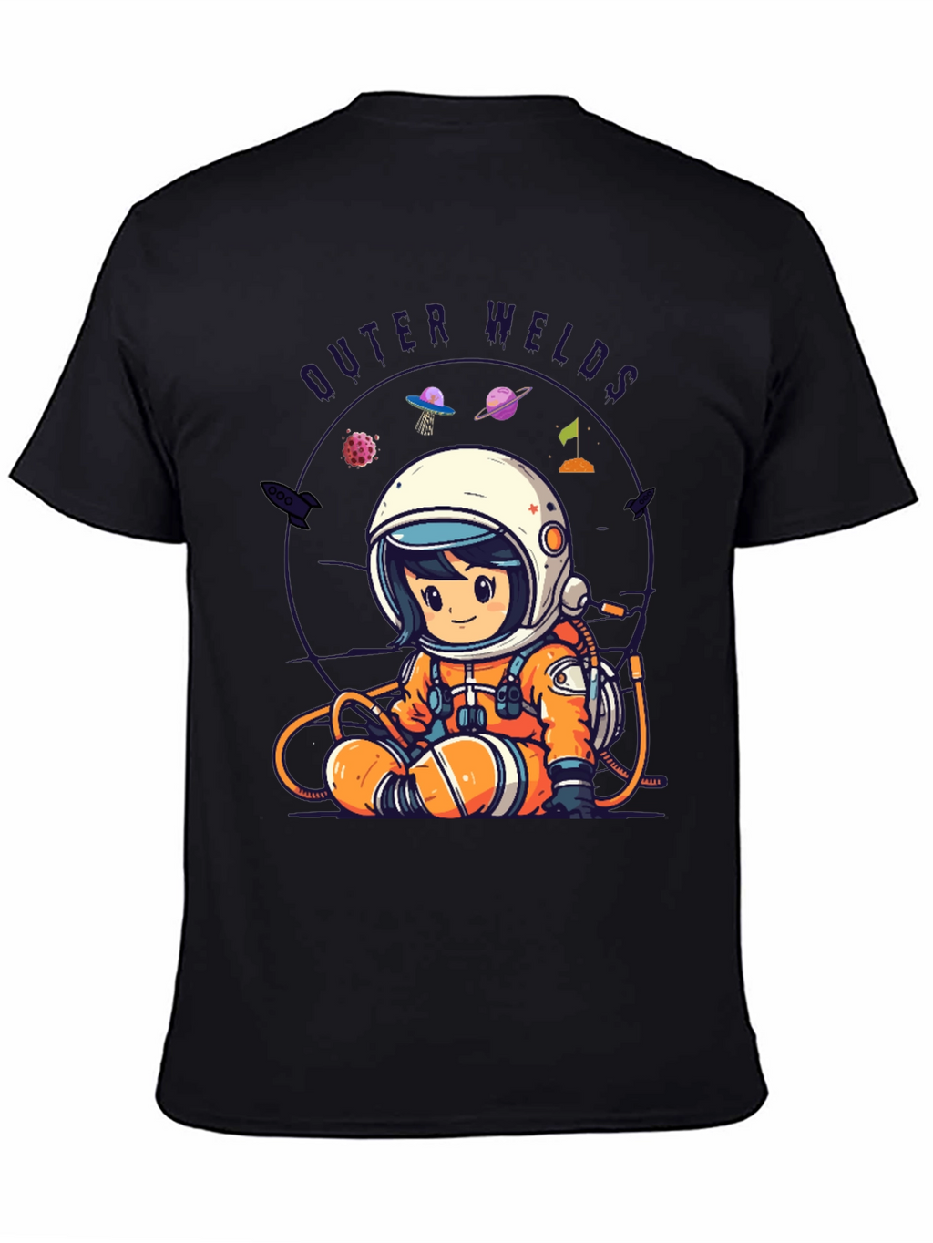 Outer Welds Astronaut Graphic Tee
