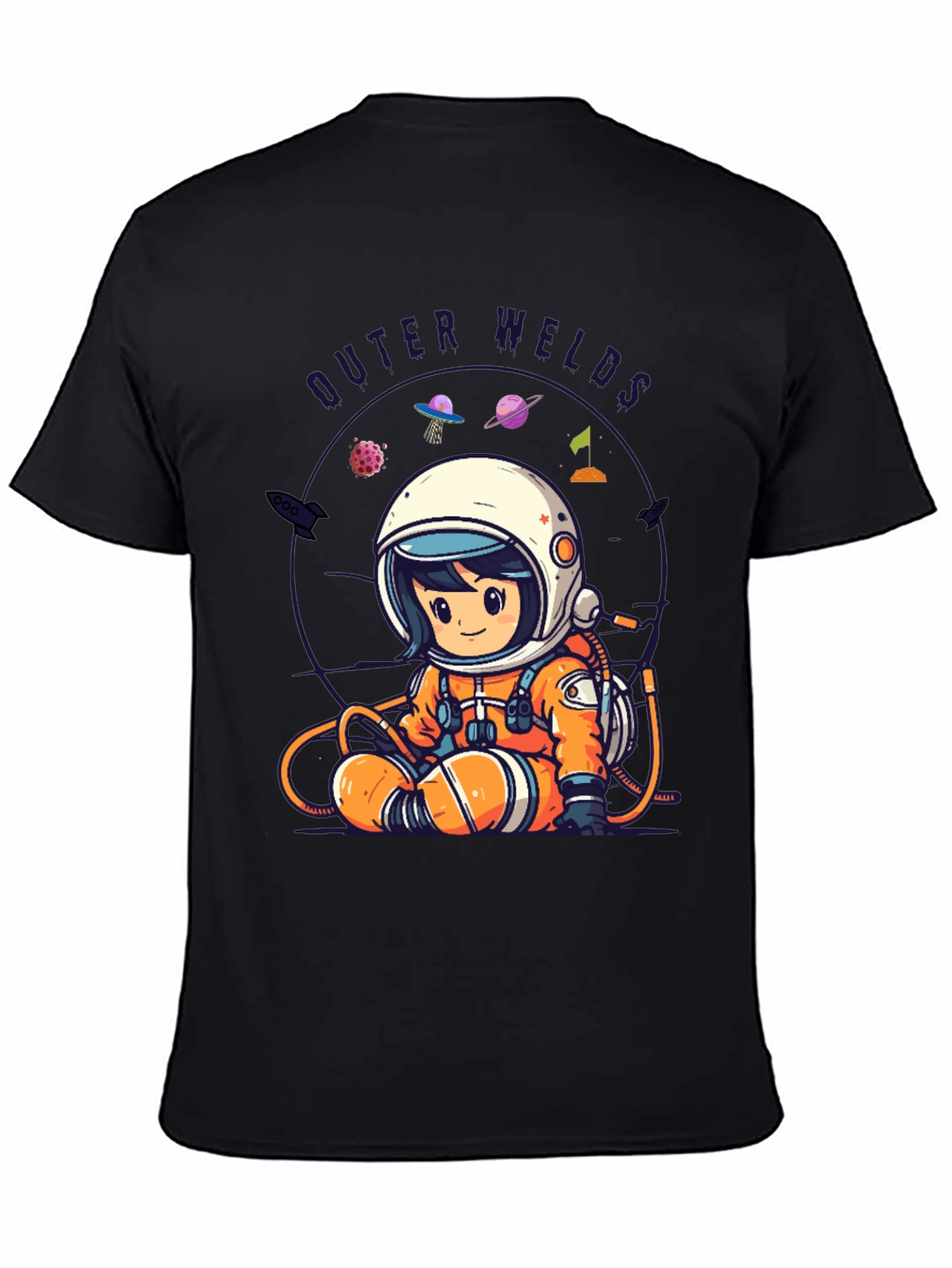 Outer Welds Astronaut Graphic Tee