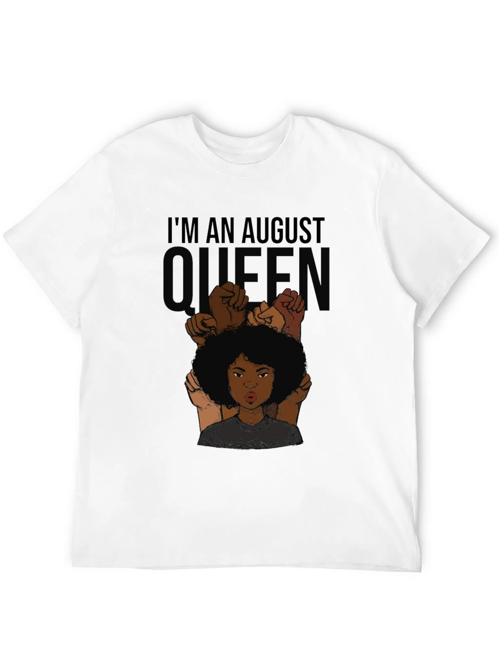 August Queen Black Pride T-Shirt