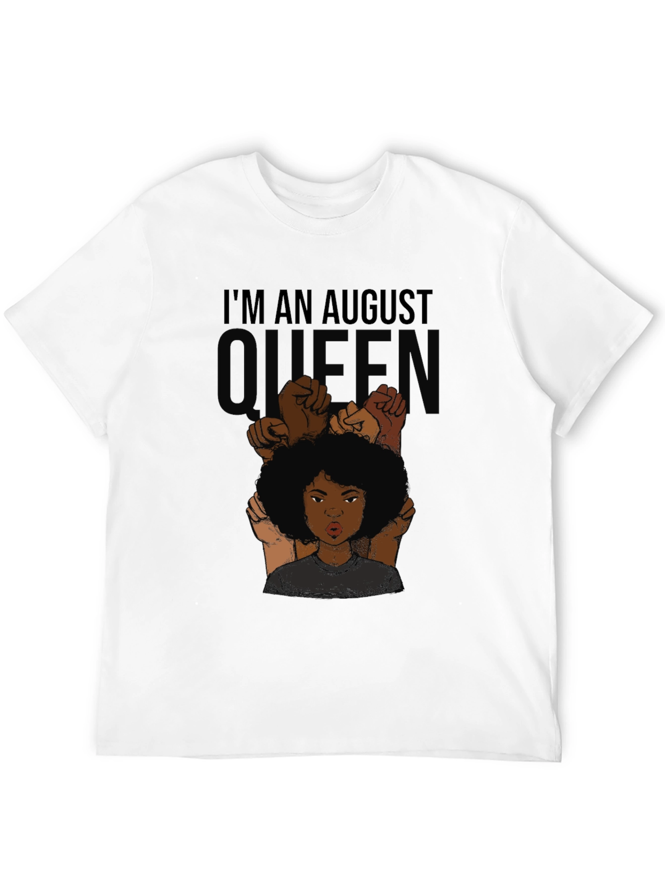August Queen Black Pride T-Shirt