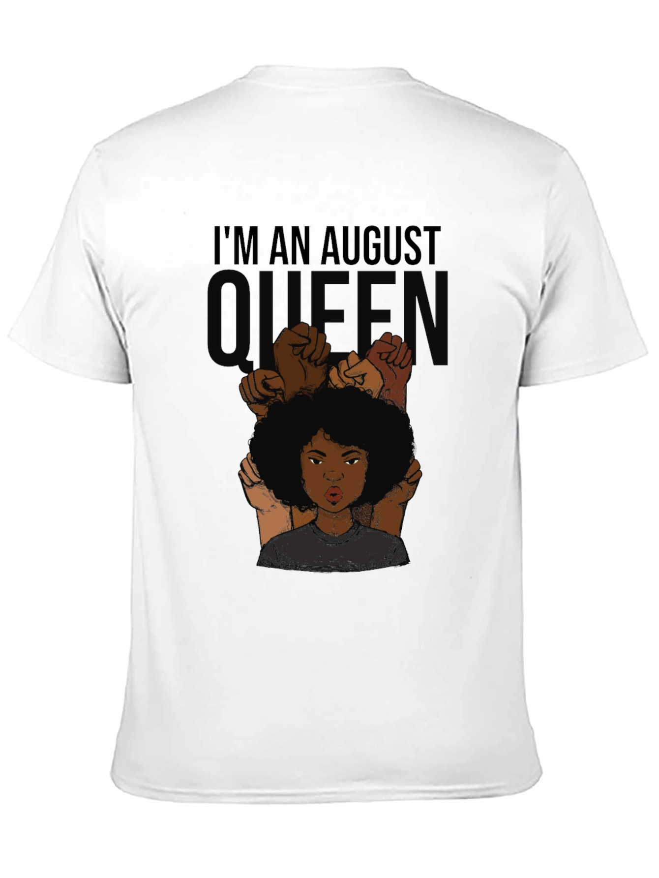August Queen Black Pride T-Shirt
