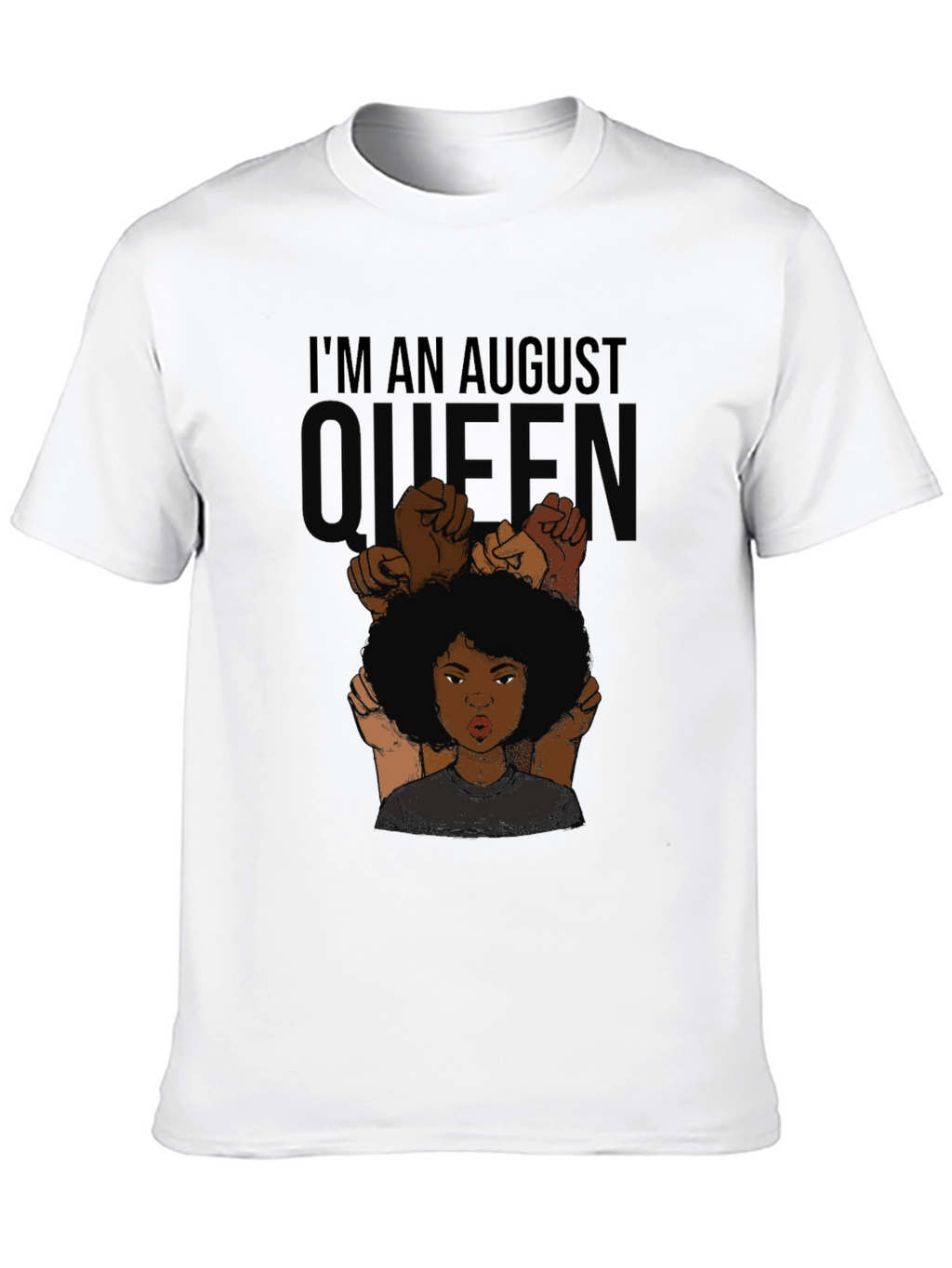 August Queen Black Pride T-Shirt