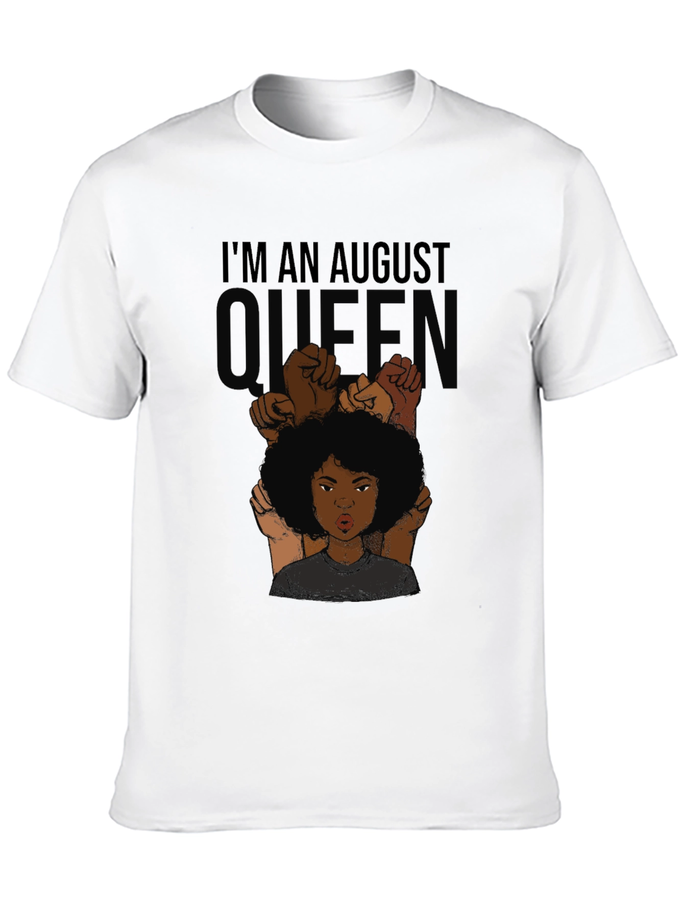 August Queen Black Pride T-Shirt