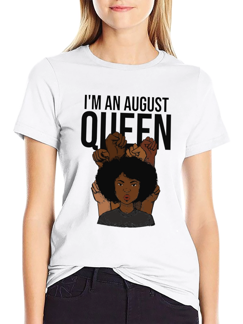 August Queen Black Pride T-Shirt