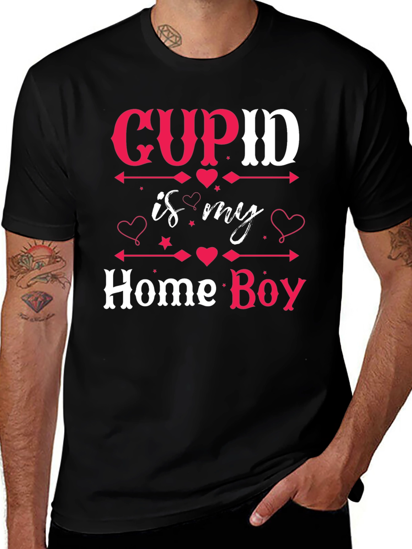 Cupid is My Home Boy Valentines Day T-Shirt