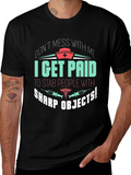 Funny Nurse T-Shirt - Sharp Objects