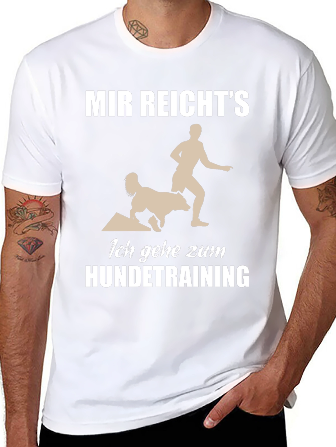 Dog Training T-Shirt - Mir Reichts Funny Tee