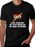 Retro Cassette & Pencil Graphic Tee
