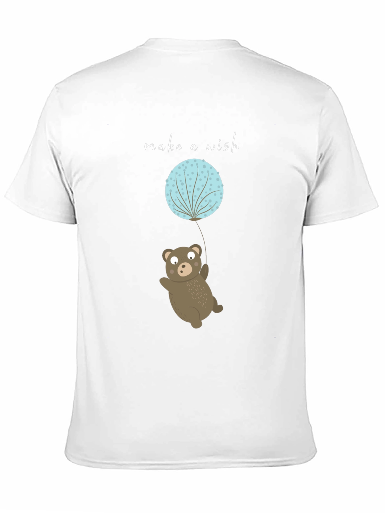 Make a Wish Bear Tee - Cute Graphic T-Shirt