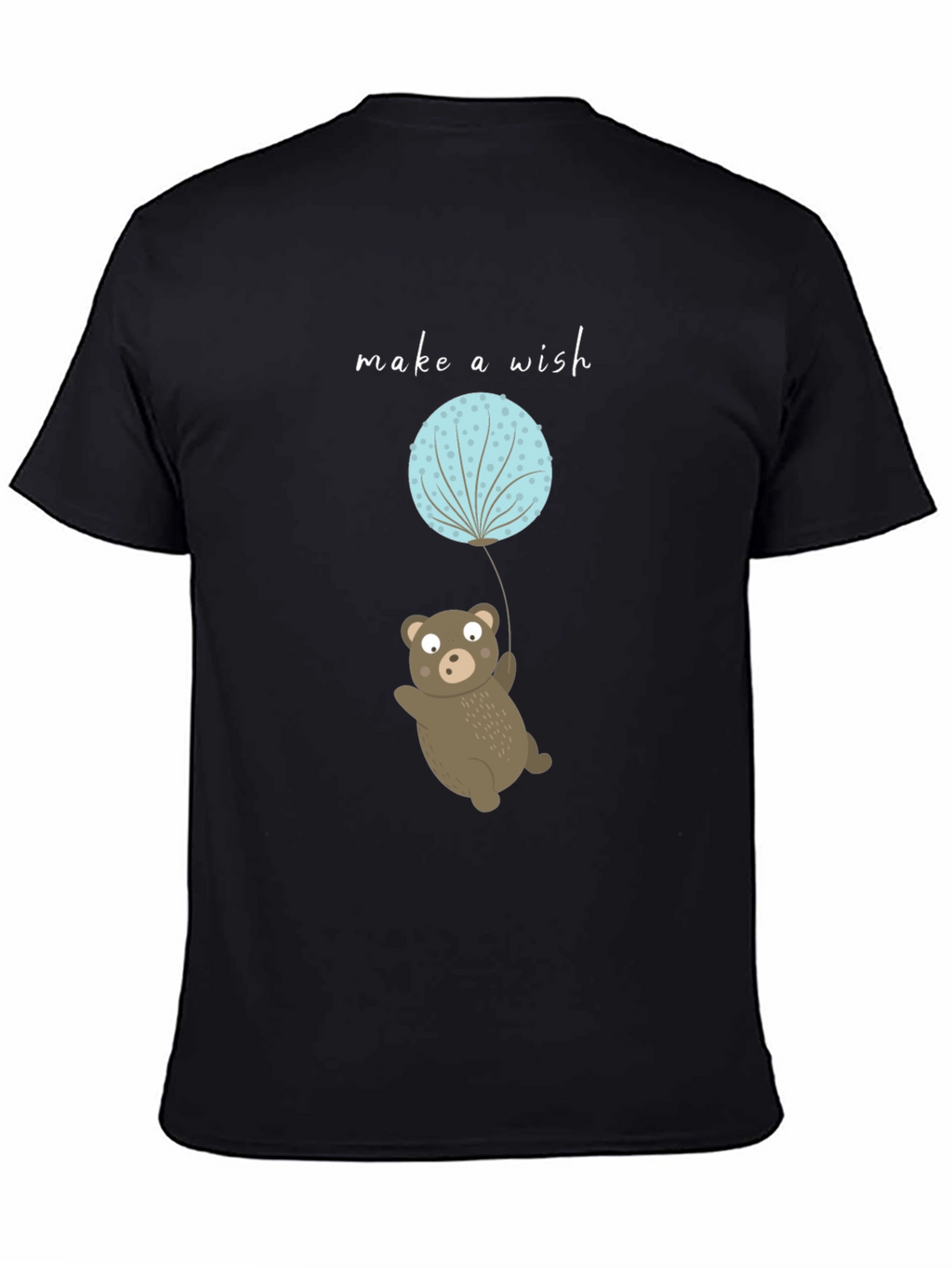 Make a Wish Bear Tee - Cute Graphic T-Shirt