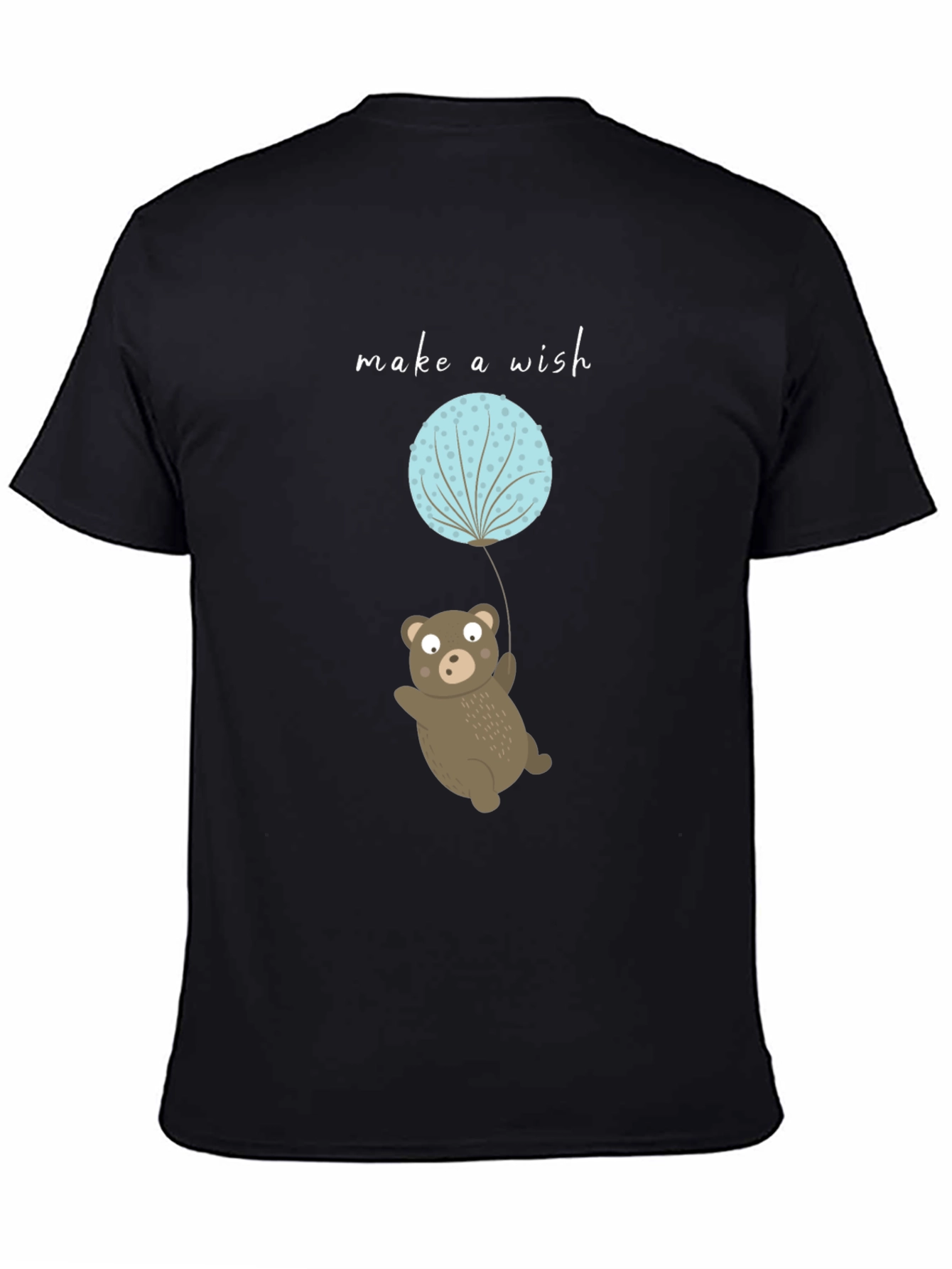 Make a Wish Bear Tee - Cute Graphic T-Shirt