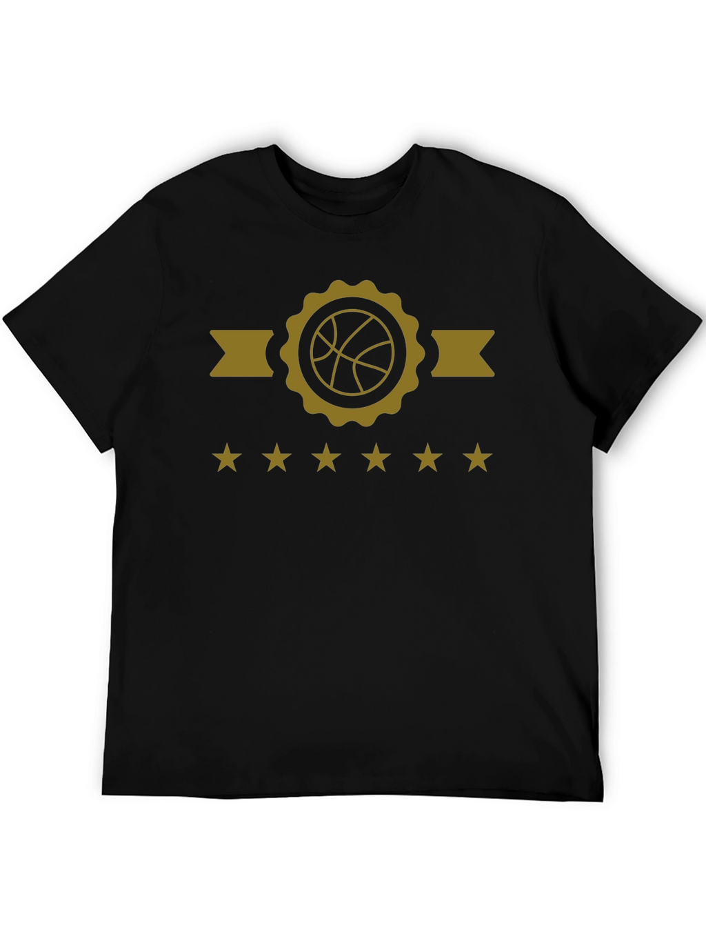 Basketball Star Rating Black T-Shirt