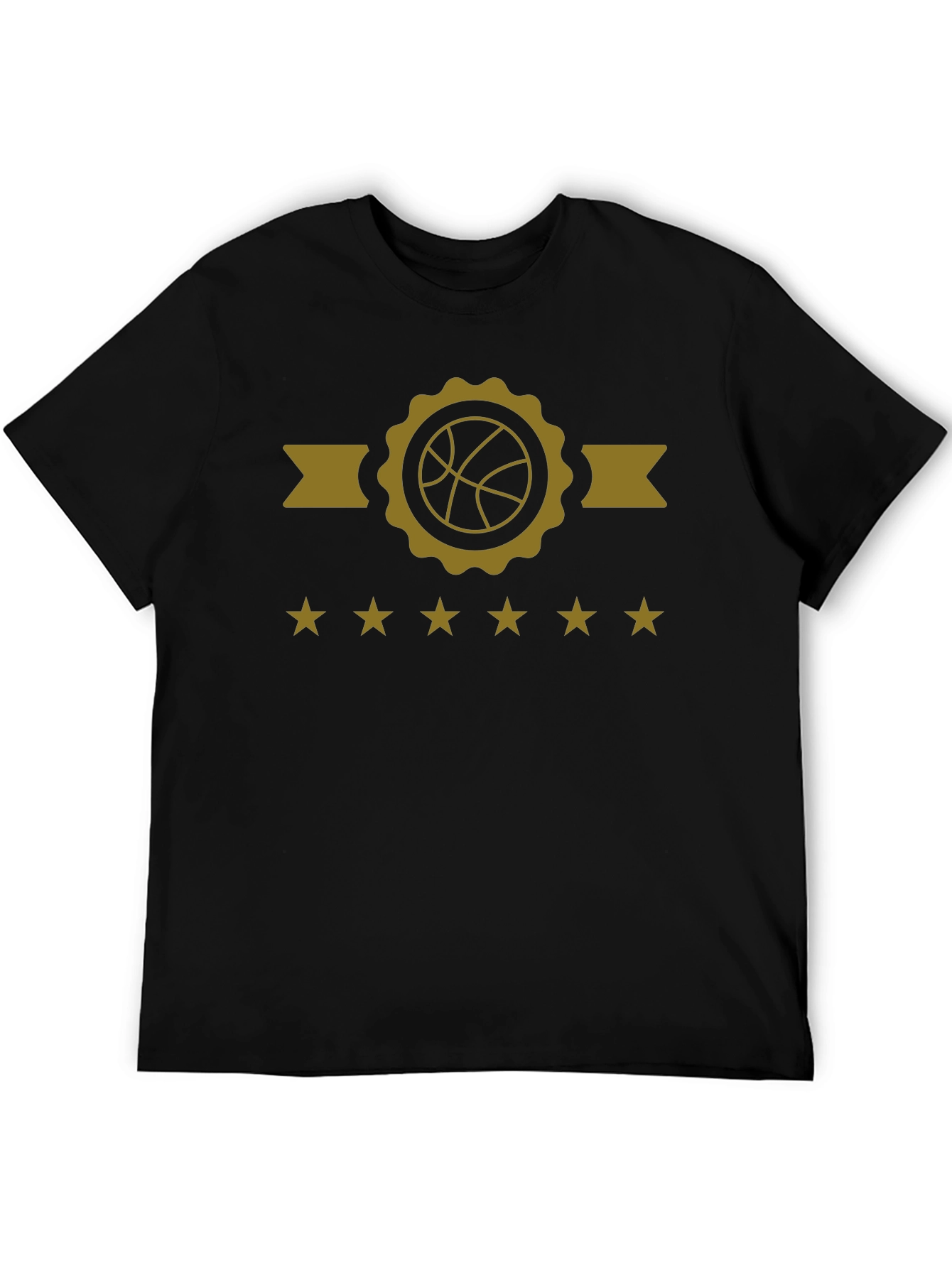 Basketball Star Rating Black T-Shirt