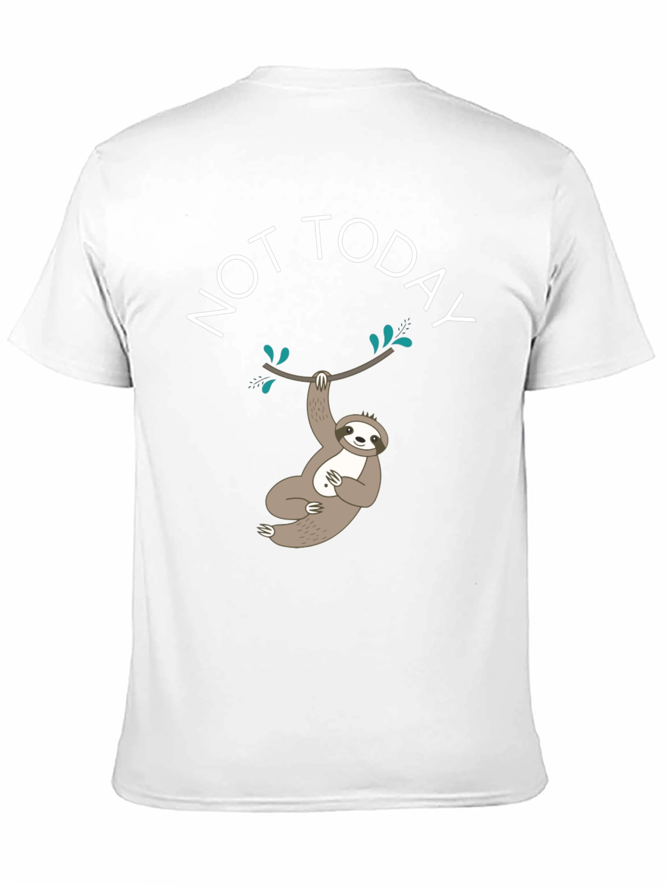 Not Today Sloth Graphic Tee