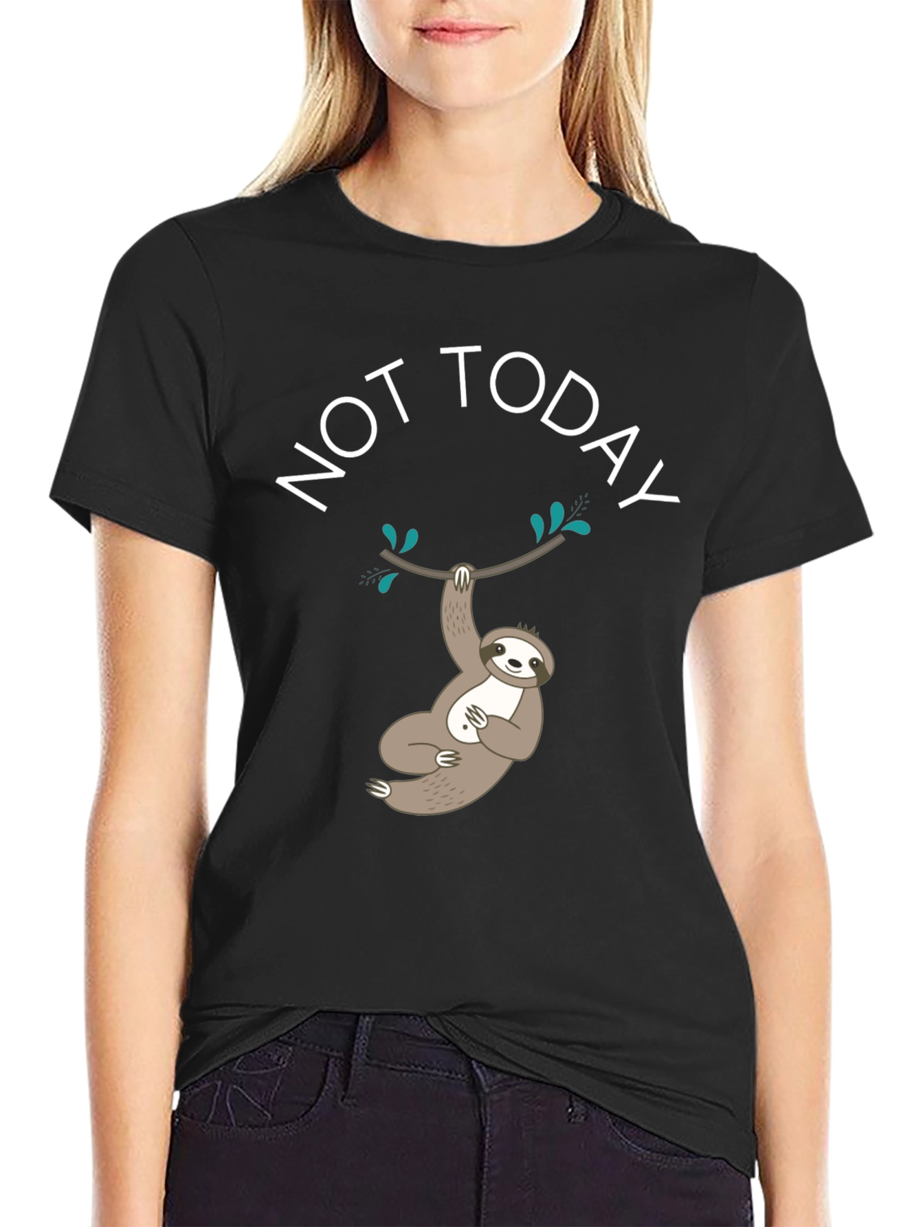 Not Today Sloth Graphic Tee
