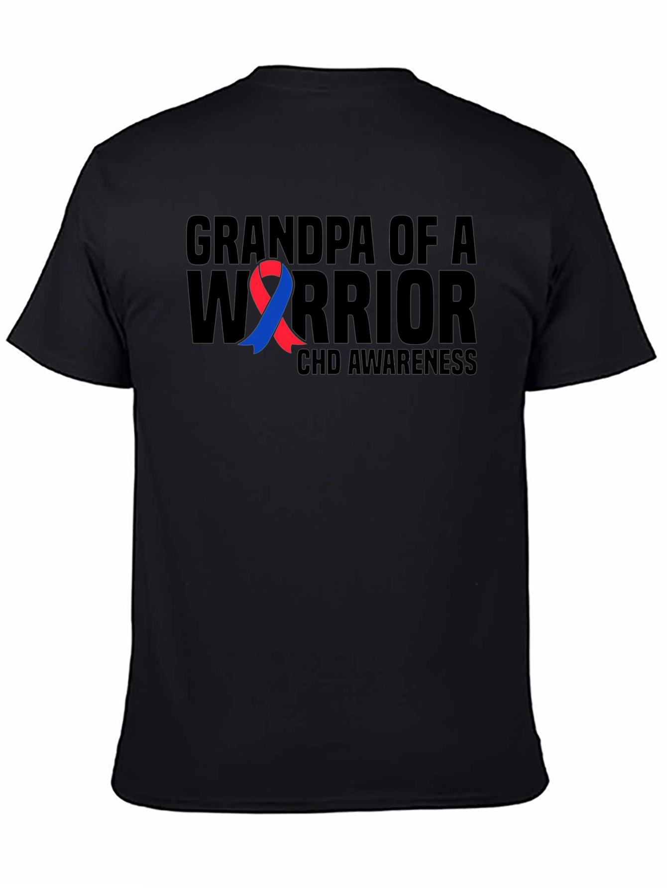 Grandpa of a Warrior CHD Awareness T-Shirt