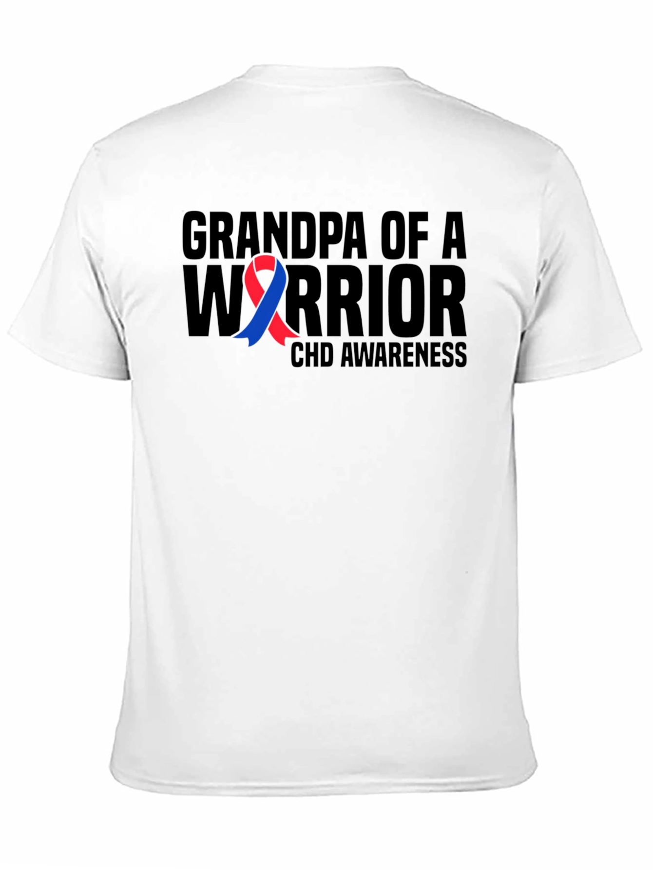 Grandpa of a Warrior CHD Awareness T-Shirt