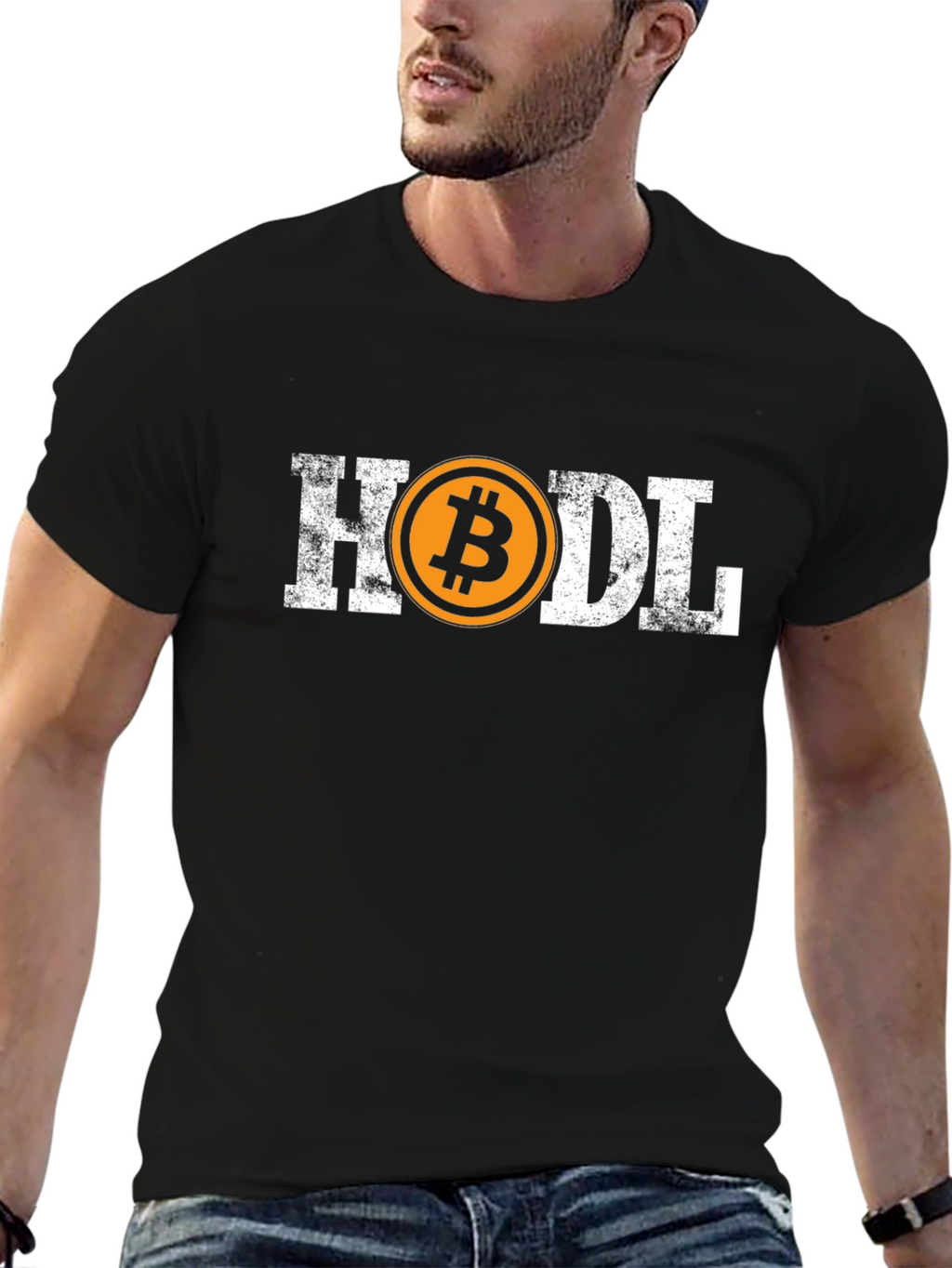 HODL Bitcoin Graphic T-Shirt