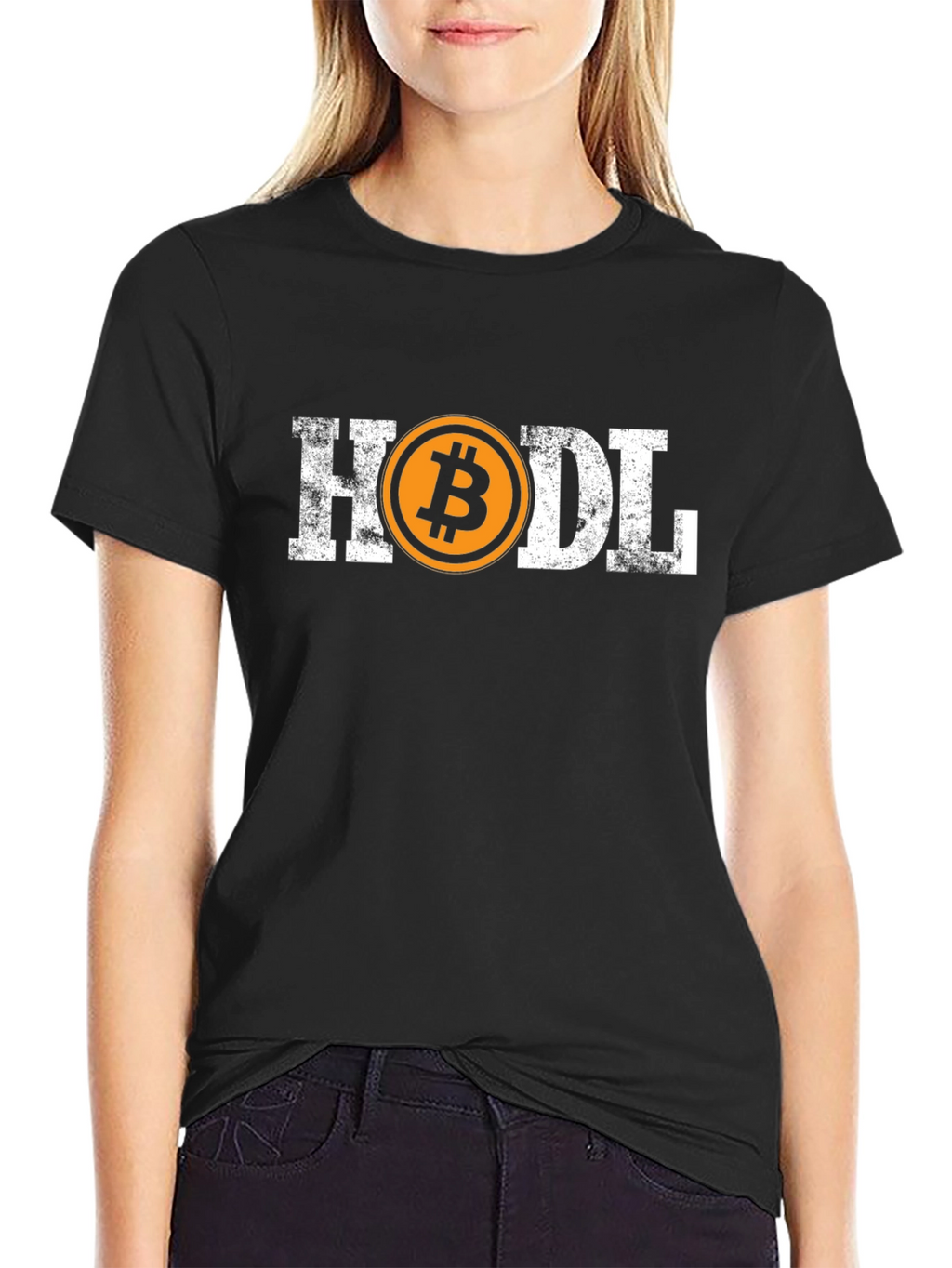 HODL Bitcoin Graphic T-Shirt
