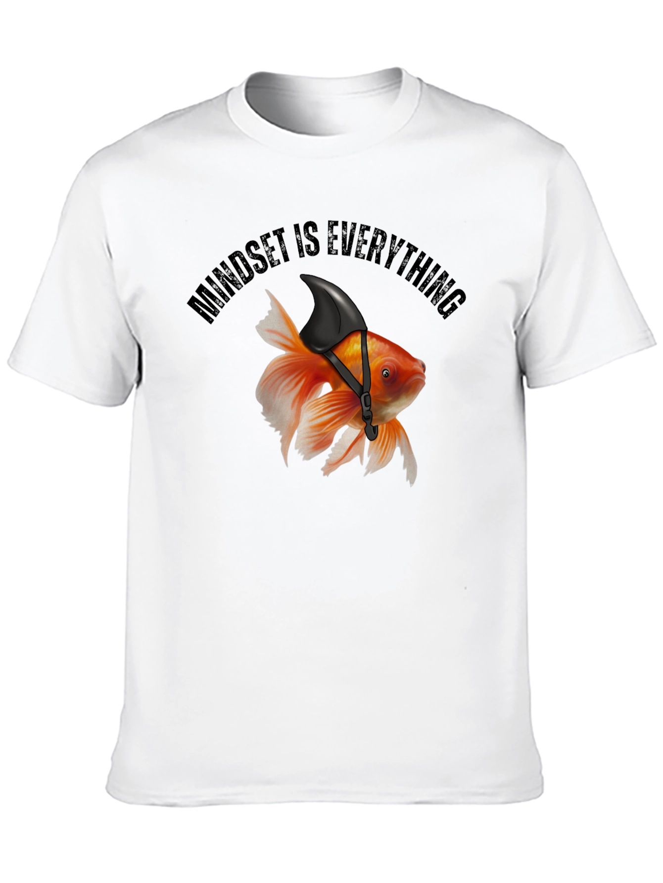 Mindset Fish T-Shirt - Be a Shark